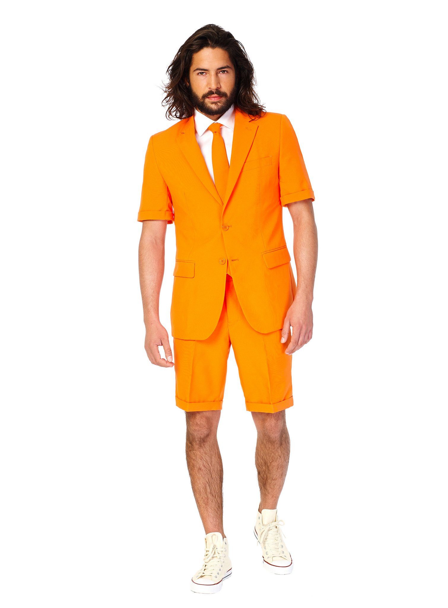 Opposuits Anzug Shorts Suit The Orange - Sommer Party Kostüm Anzug Cooler Dress für heiße Tage