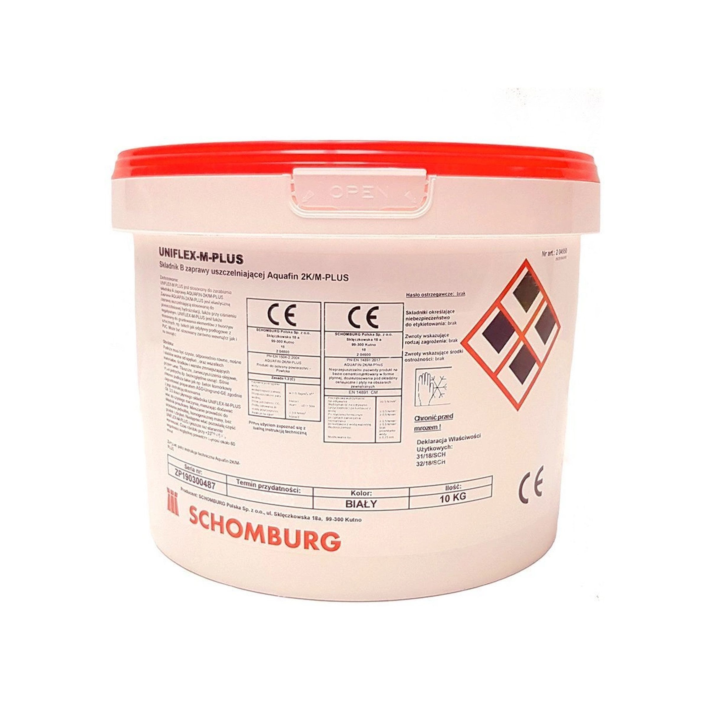 Schomburg Mörtel SCHOMBURG Aquafin 2K/M-PLUS Set 35kg Dichtungsschlämme (A+B)