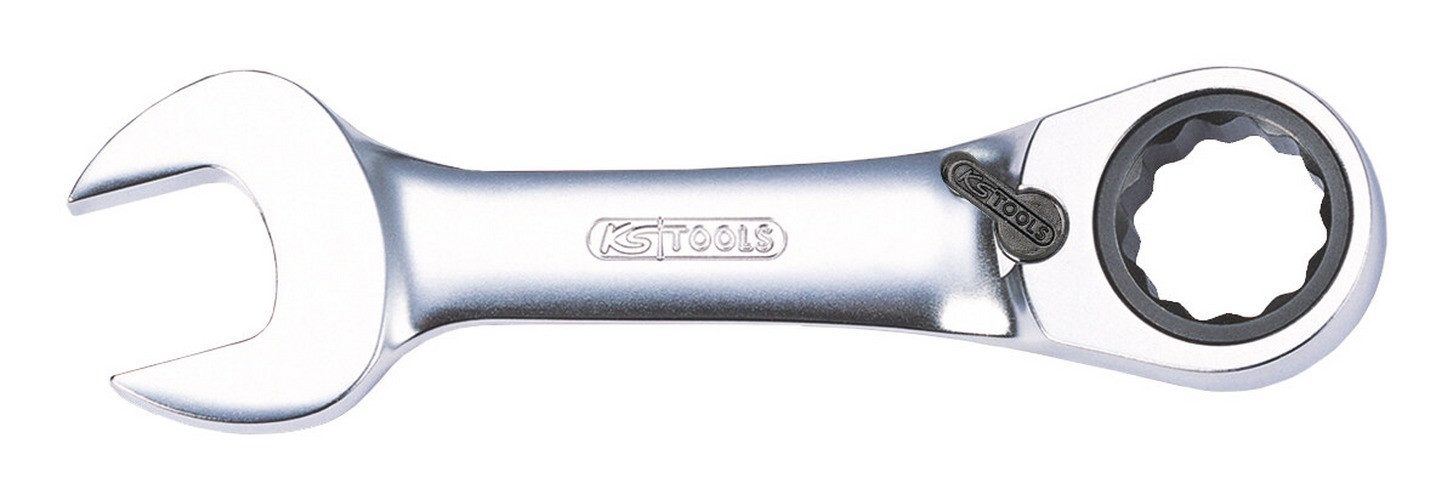 KS Tools Ratschenringschlüssel GEARplus, Ratschenringmaulschlüssel, kurz