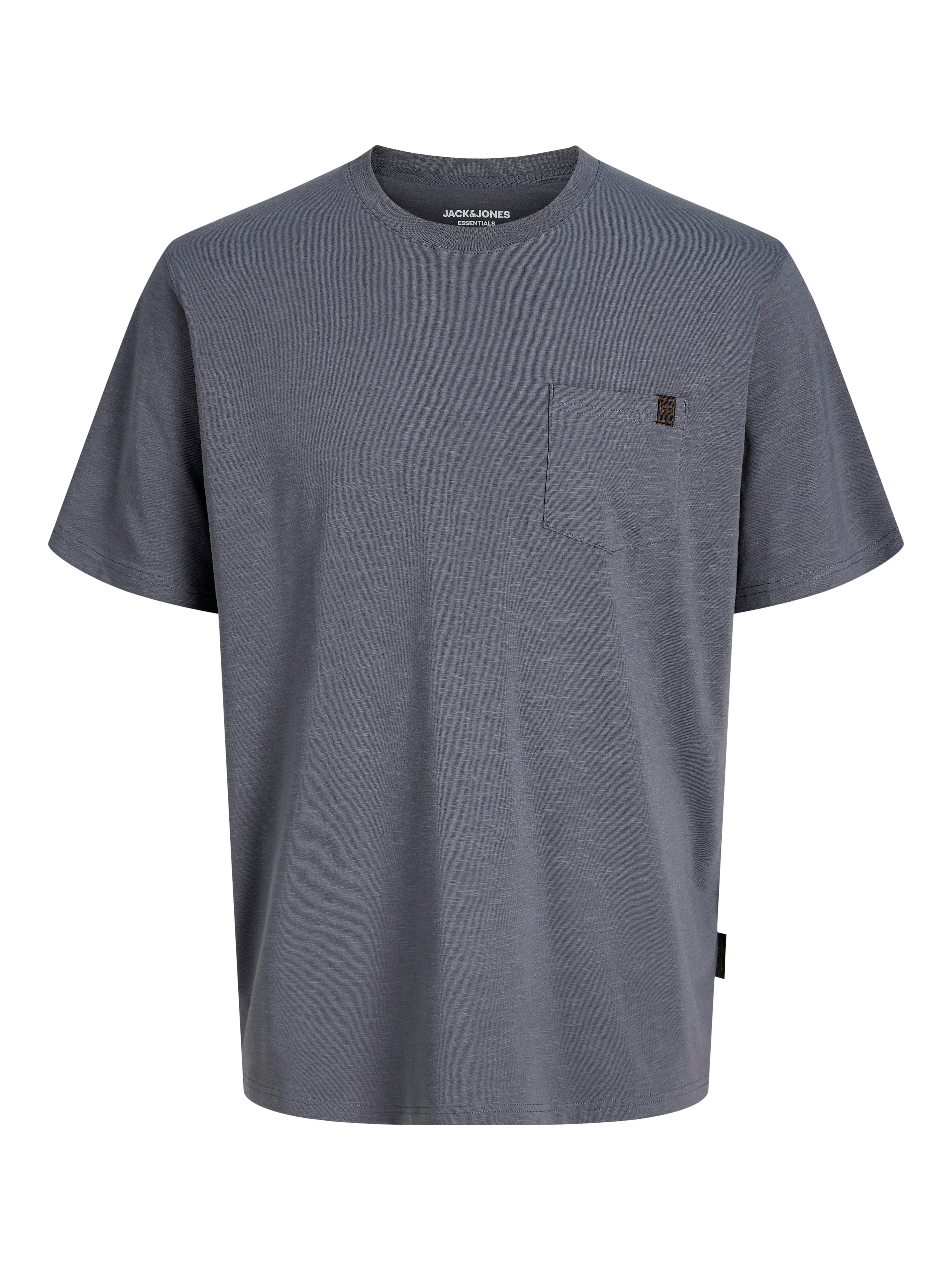 Jack & Jones Kurzarmshirt JJEDOVER SLUB TEE SS NOOS Baumwollmischung, relaxed fit – Bild 5 von 5