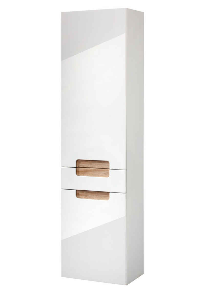 HELD MÖBEL Hochschrank Siena Breite 40 cm, mit hochglänzenden Fronten in weiß