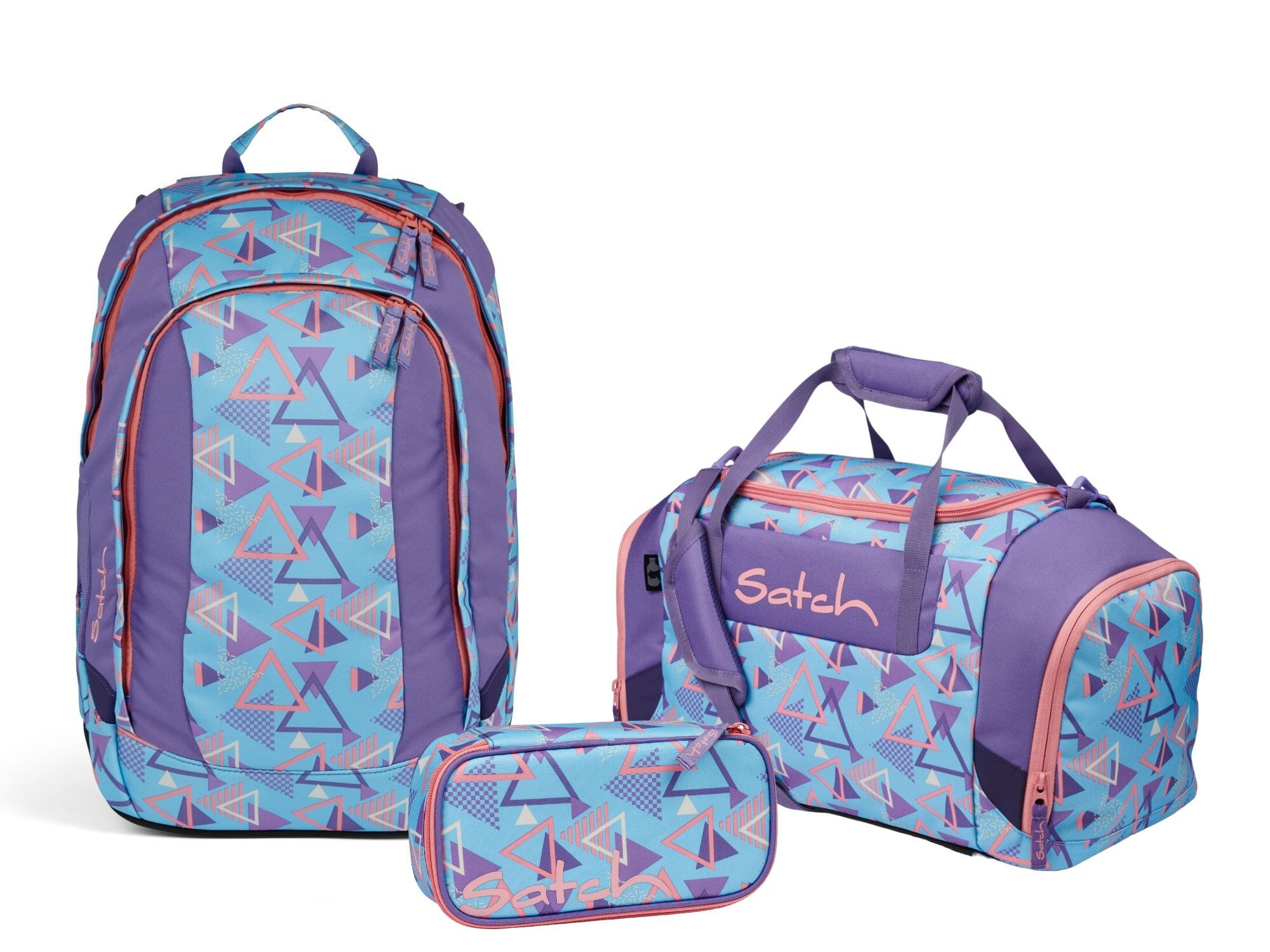 Schulranzen Schulrucksack-Set AIR 80s Dance 3-teilig, Kollektion 2024