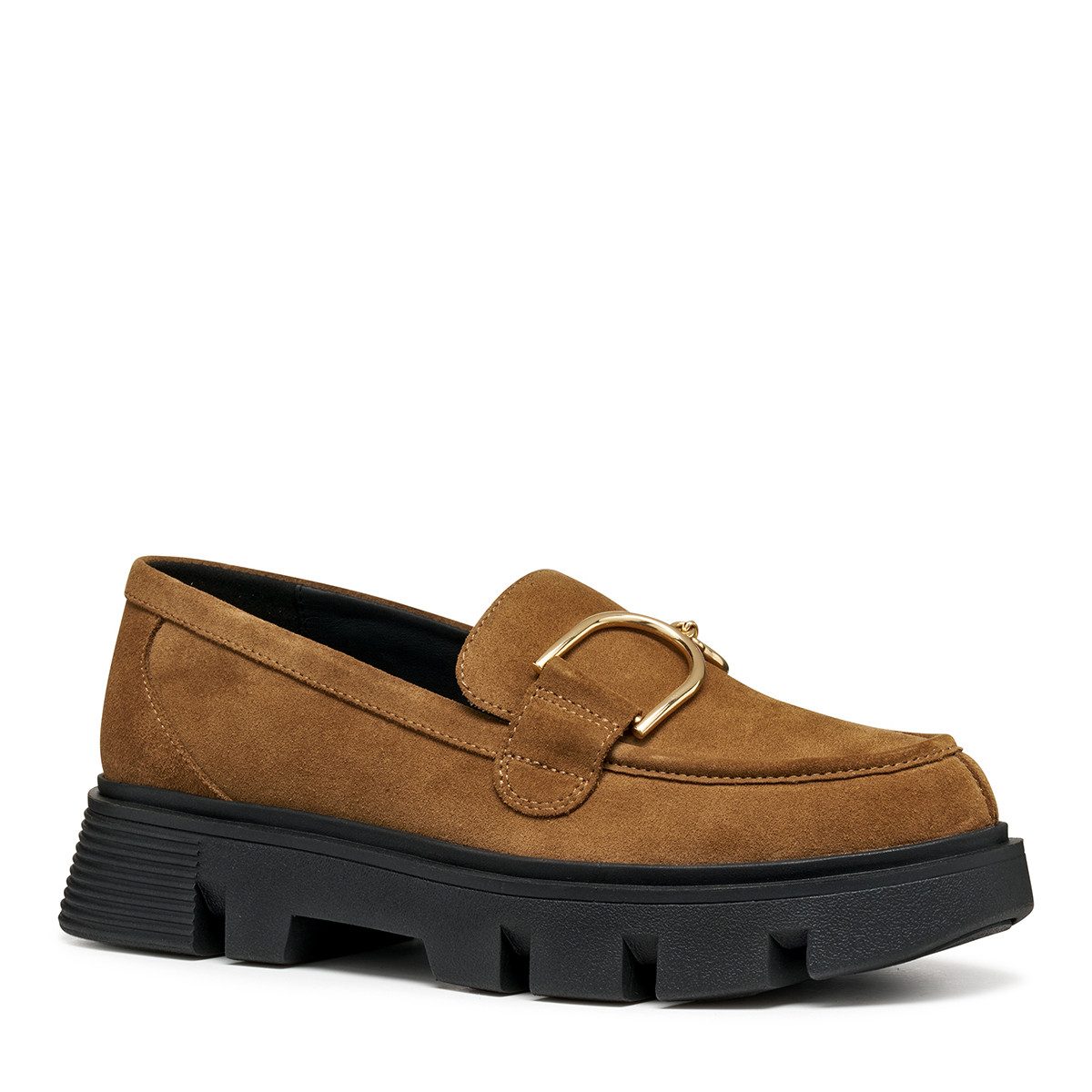 Geox GEOX VILDE, Slipper & Mokassin, Braun, Damen Slipper