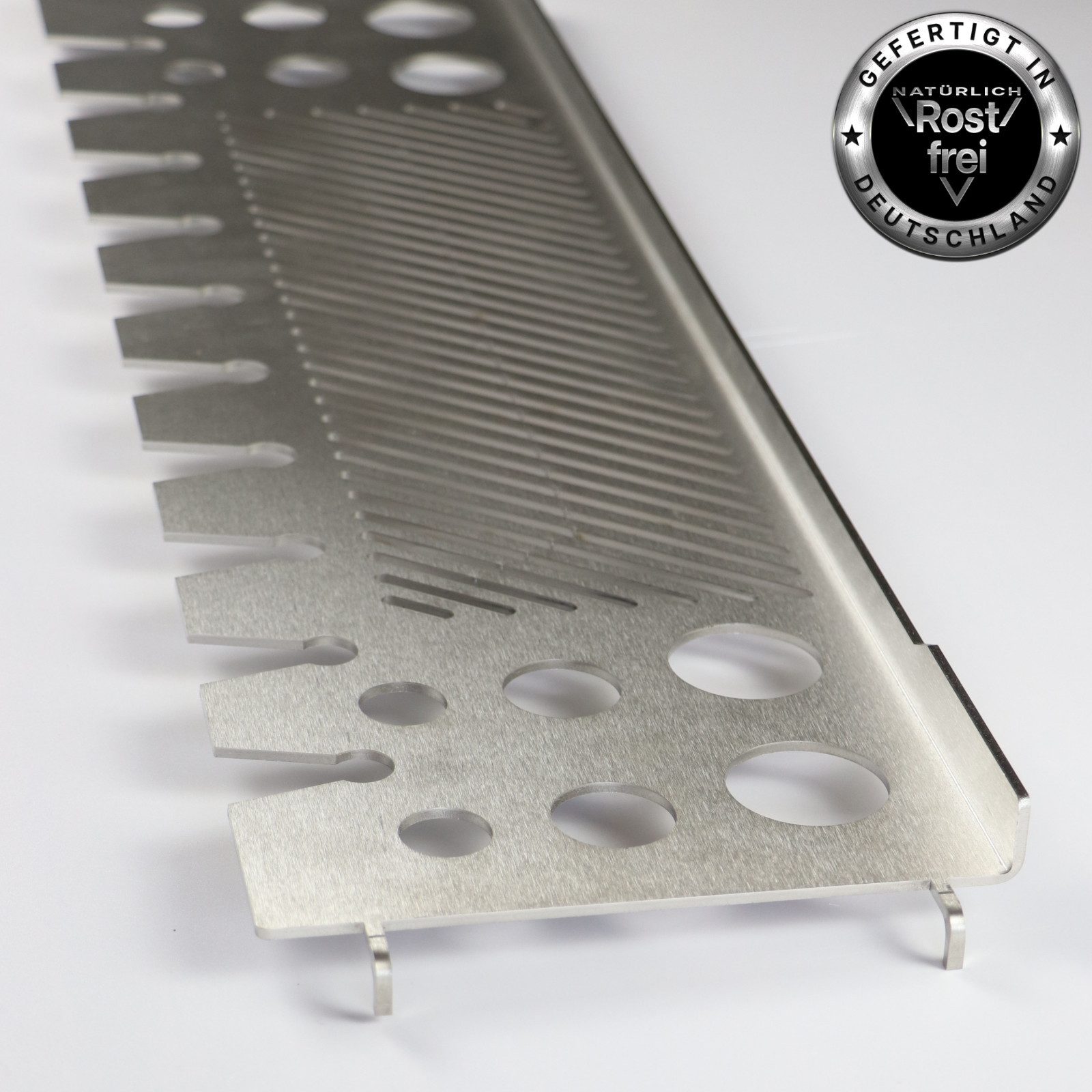 Kette´s Grillzubehör Warmhalte-Grillrost Edelstahl Warmhalterost Multi passend für Burnhard Big Fred