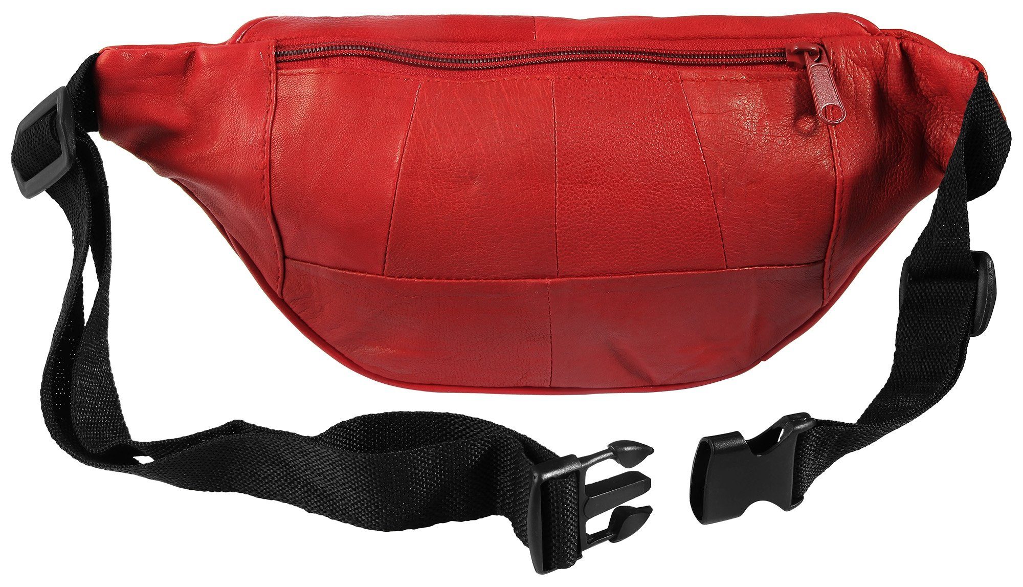 Leonardo Verrelli Bauchtasche Sadim Unisex Hüfttasche Gürteltasche aus Echtleder