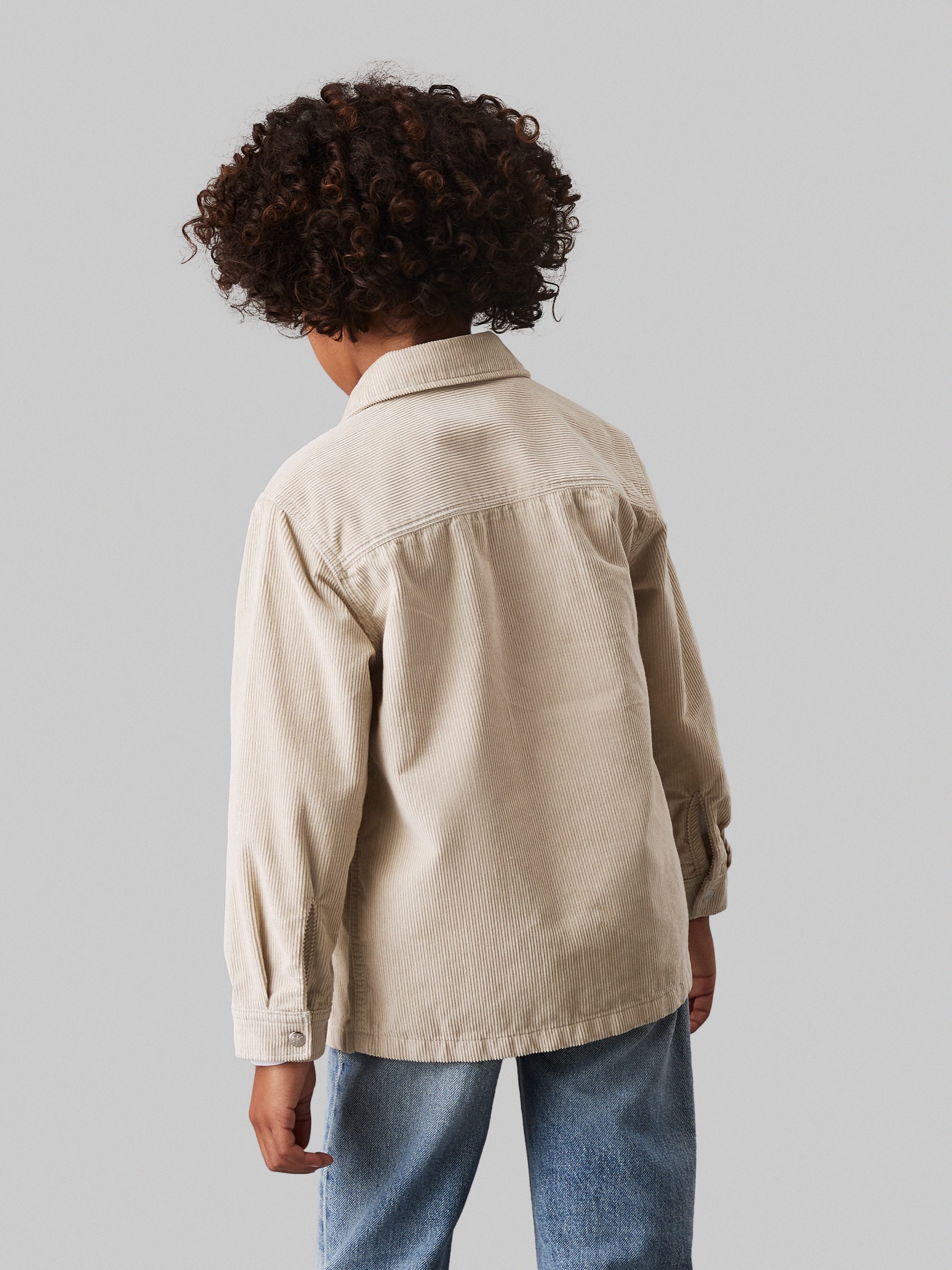 Calvin Klein Jeans Langarmhemd Corduroy Straight günstig online kaufen