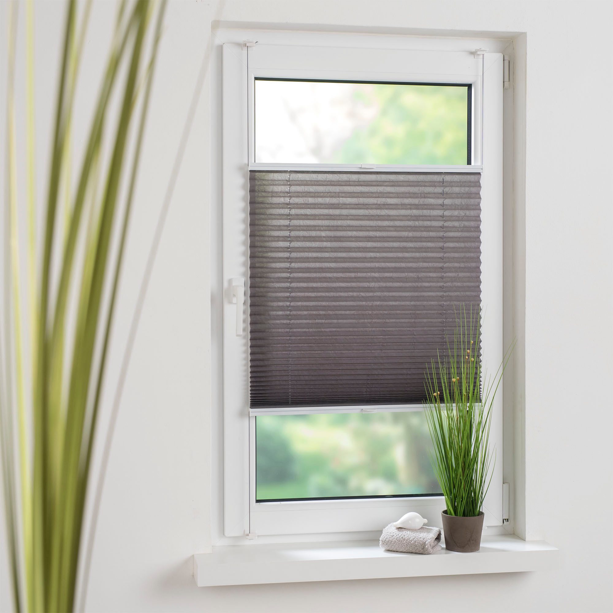 HOMBERA Plissee "Crush-Optik", Lichtschutz, ohne Bohren günstig online kaufen