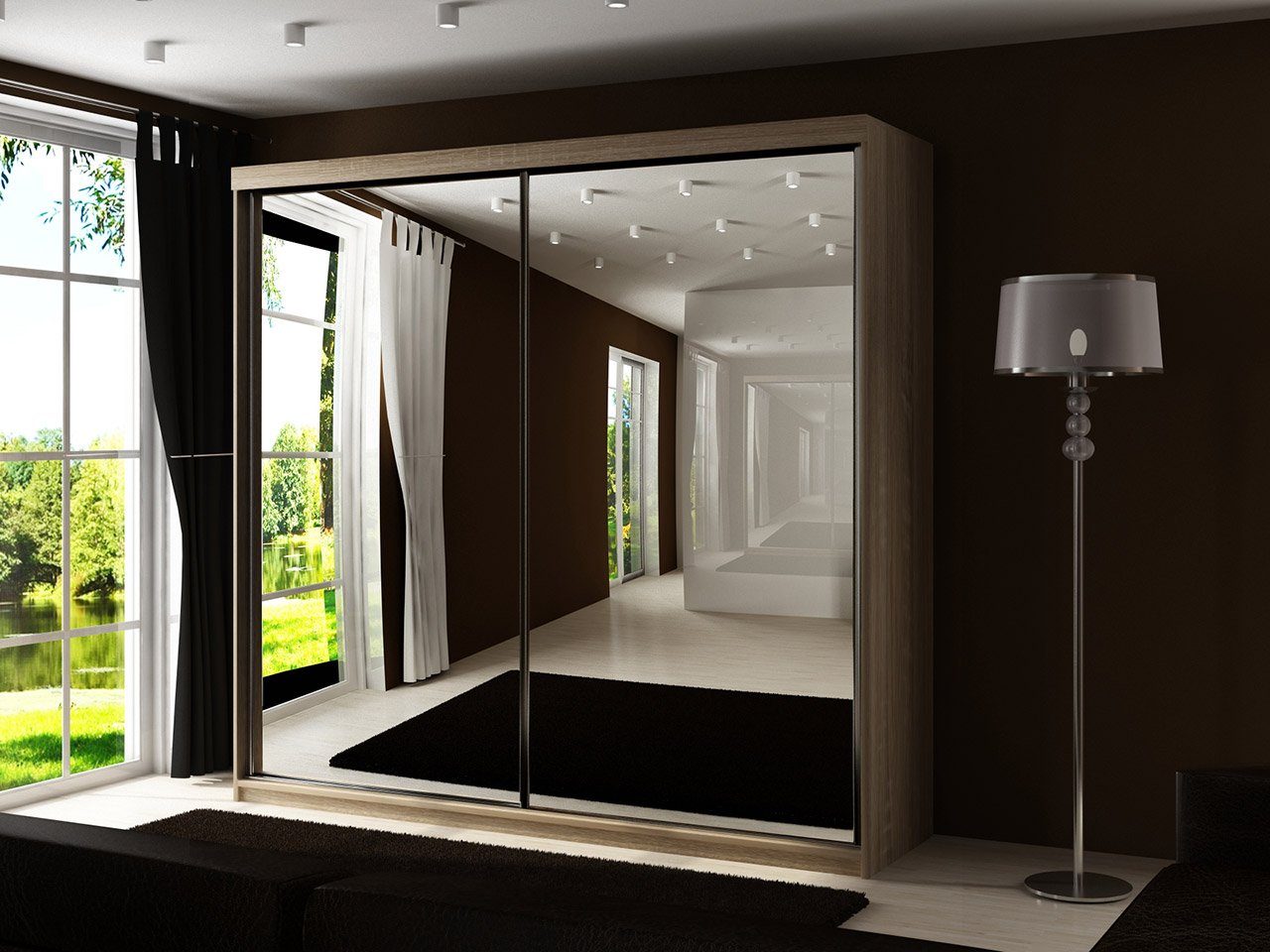 MIRJAN24 Kleiderschrank Top 21/200 (mit 2 günstig online kaufen