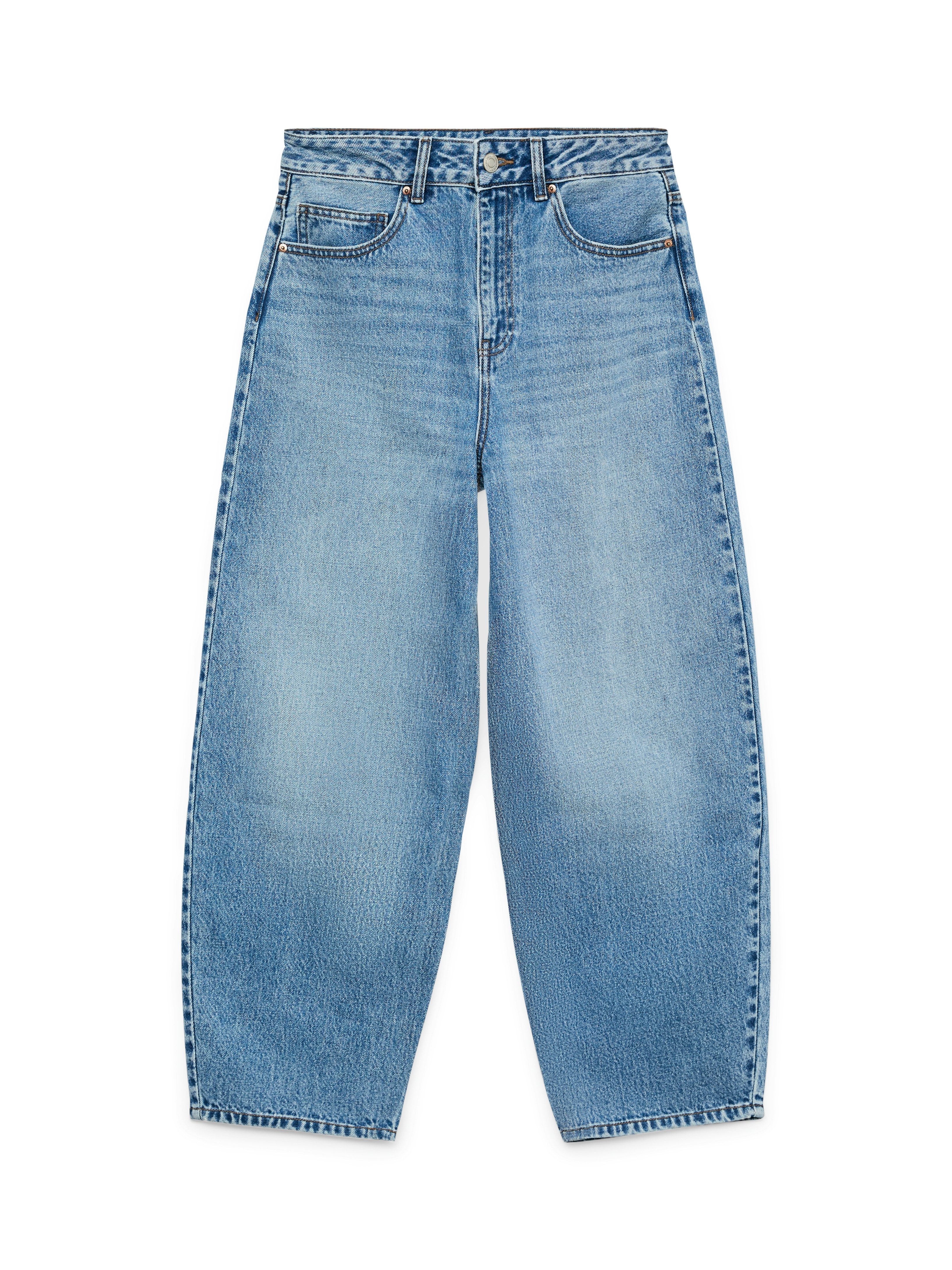 Ankle-Jeans VMBILLIE HR BARREL ANK JEANS LI3154 NOOS