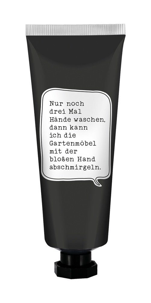 Grafik Werkstatt Handcreme Handcreme Nur noch drei Mal Hände waschen