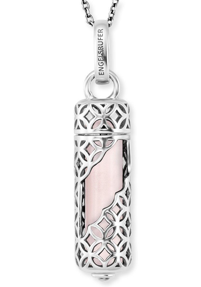 Kette mit Anhänger POWERFUL STONE ROSENQUARZ, ERN-HEAL-RQ-M