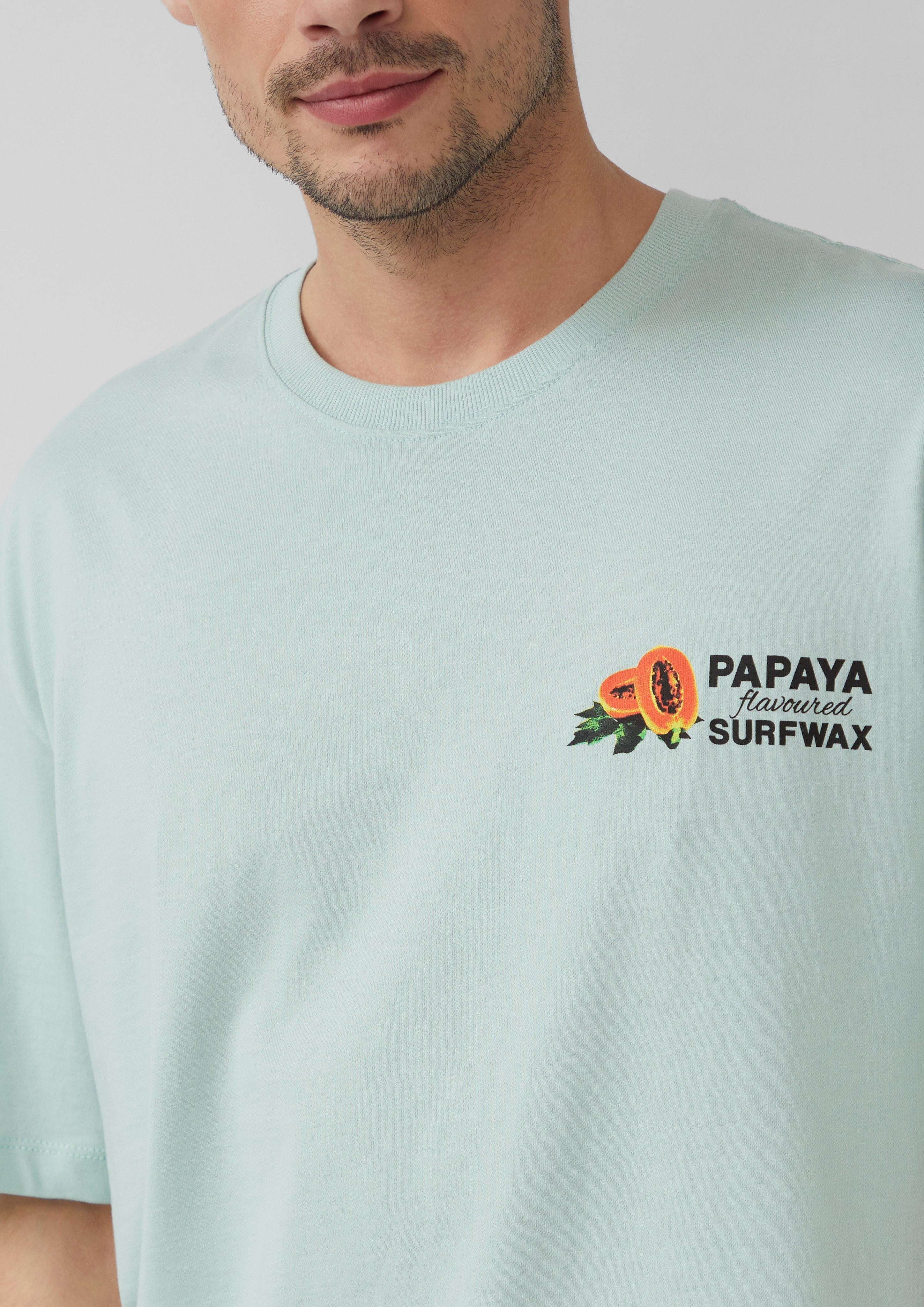 s.Oliver Kurzarmshirt Baumwoll-T-Shirt im Relaxed Fit günstig online kaufen