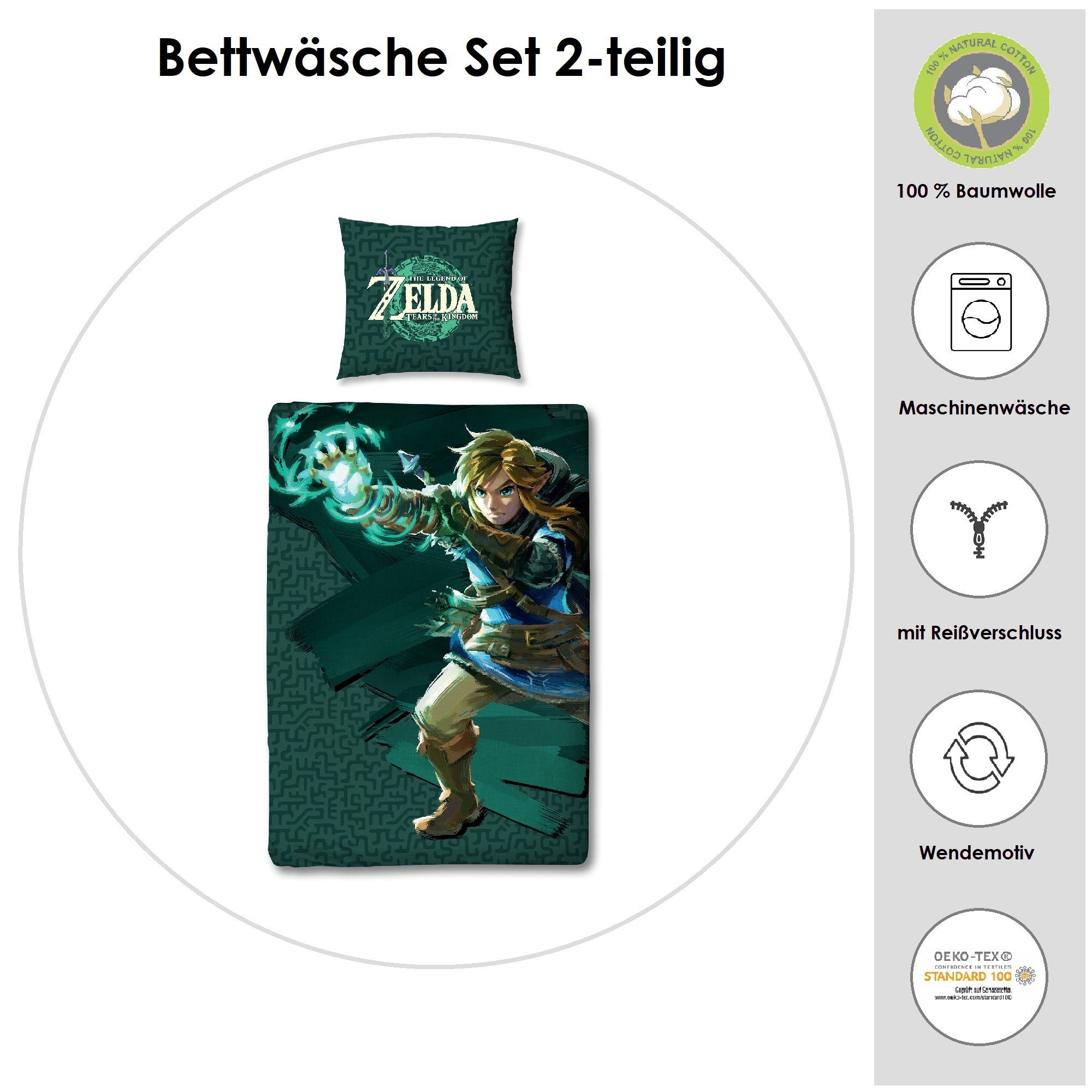 Familando Jugendbettwäsche Zelda "Tears of the günstig online kaufen