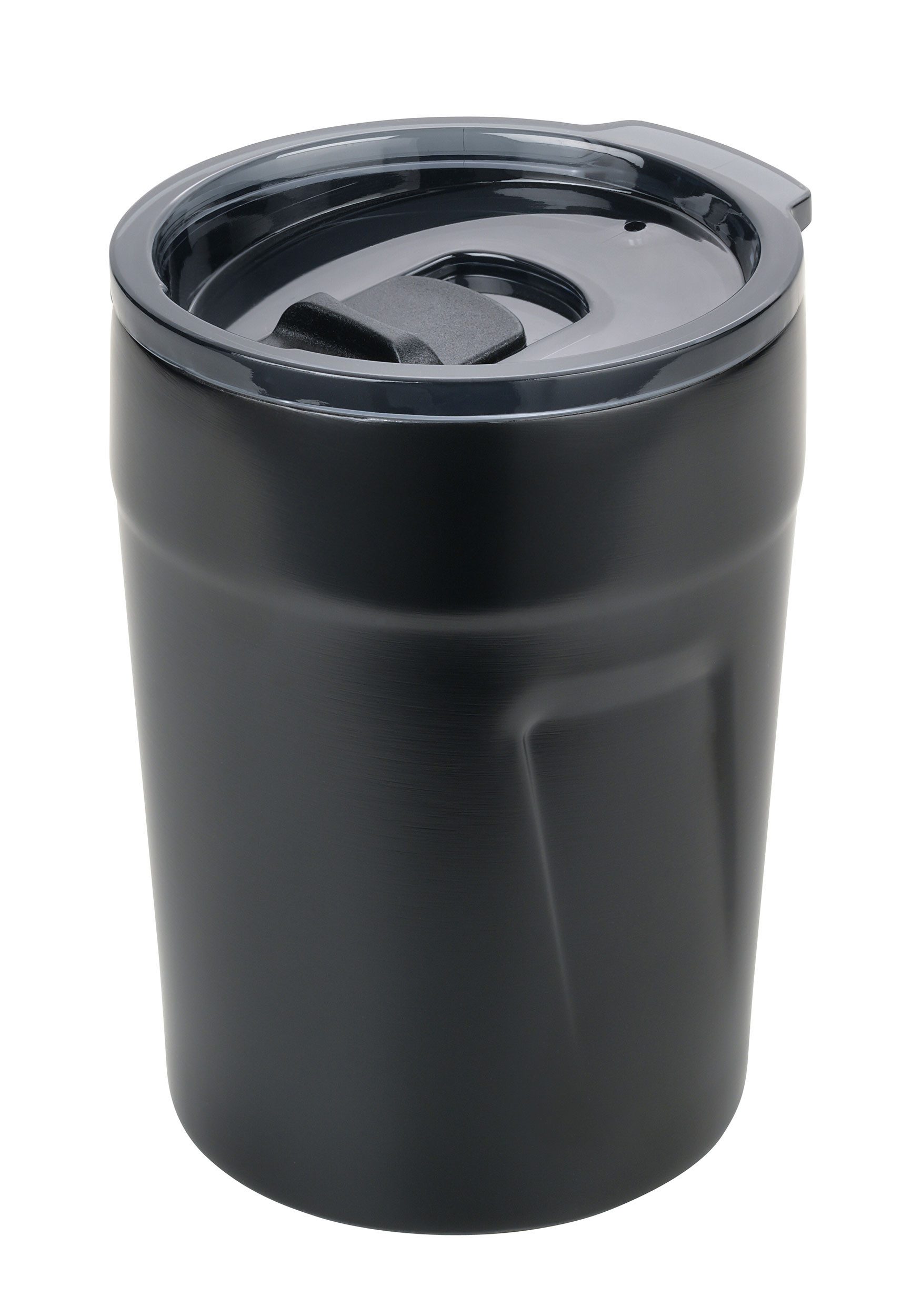 TROIKA Thermobecher ESPRESSO DOPPIO 160 ml – doppelwandiger Mini Coffee to go Becher, Edelstahl, BPA-freier Kunststoff, schwappsicher & nachhaltig