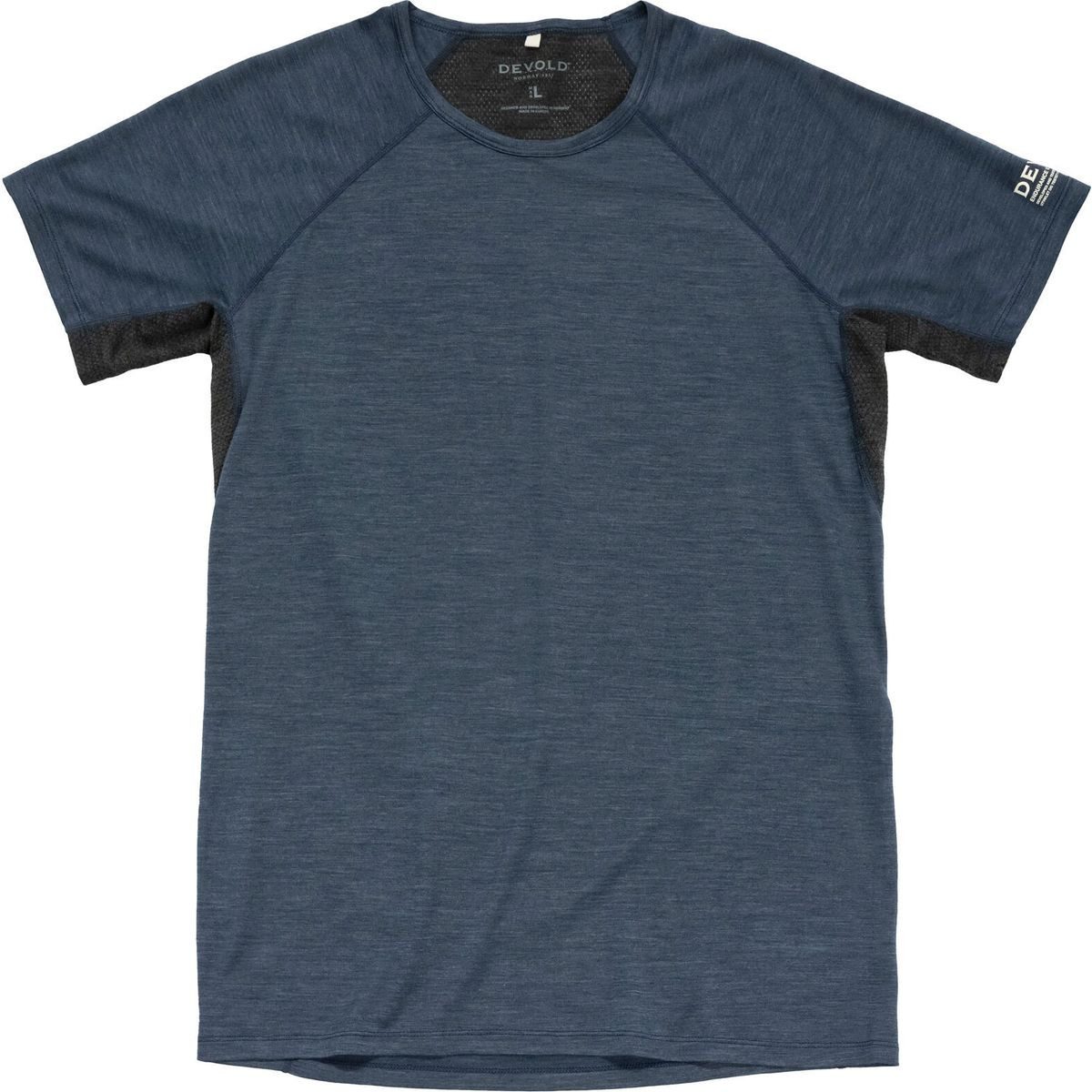 Devold Kurzarmshirt Endurance Merino 130 T-shirt MAN Ein Merino T-Shirt für Herren, ultraleicht und atmungsaktiv, das bei