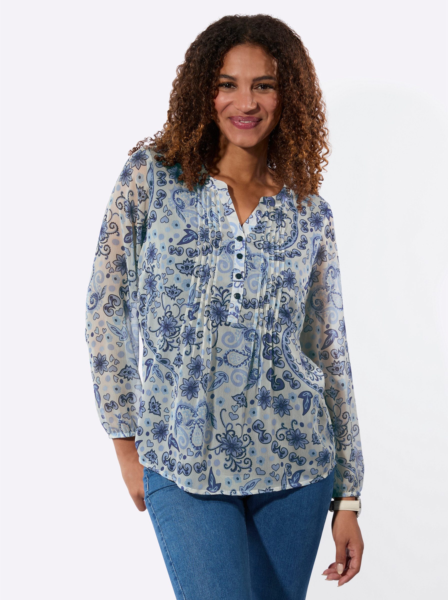 Witt Klassische Bluse Schlupfbluse . günstig online kaufen