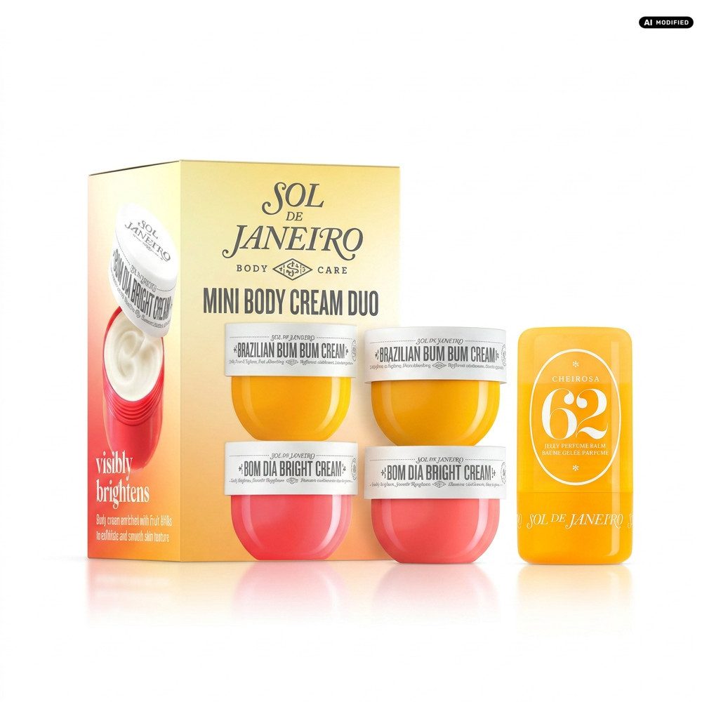 Sol de Janeiro Pflege-Geschenkset Sol de Janeiro Pflege & Duft Set, Körperpflege und Duftstick im harmonischen Set