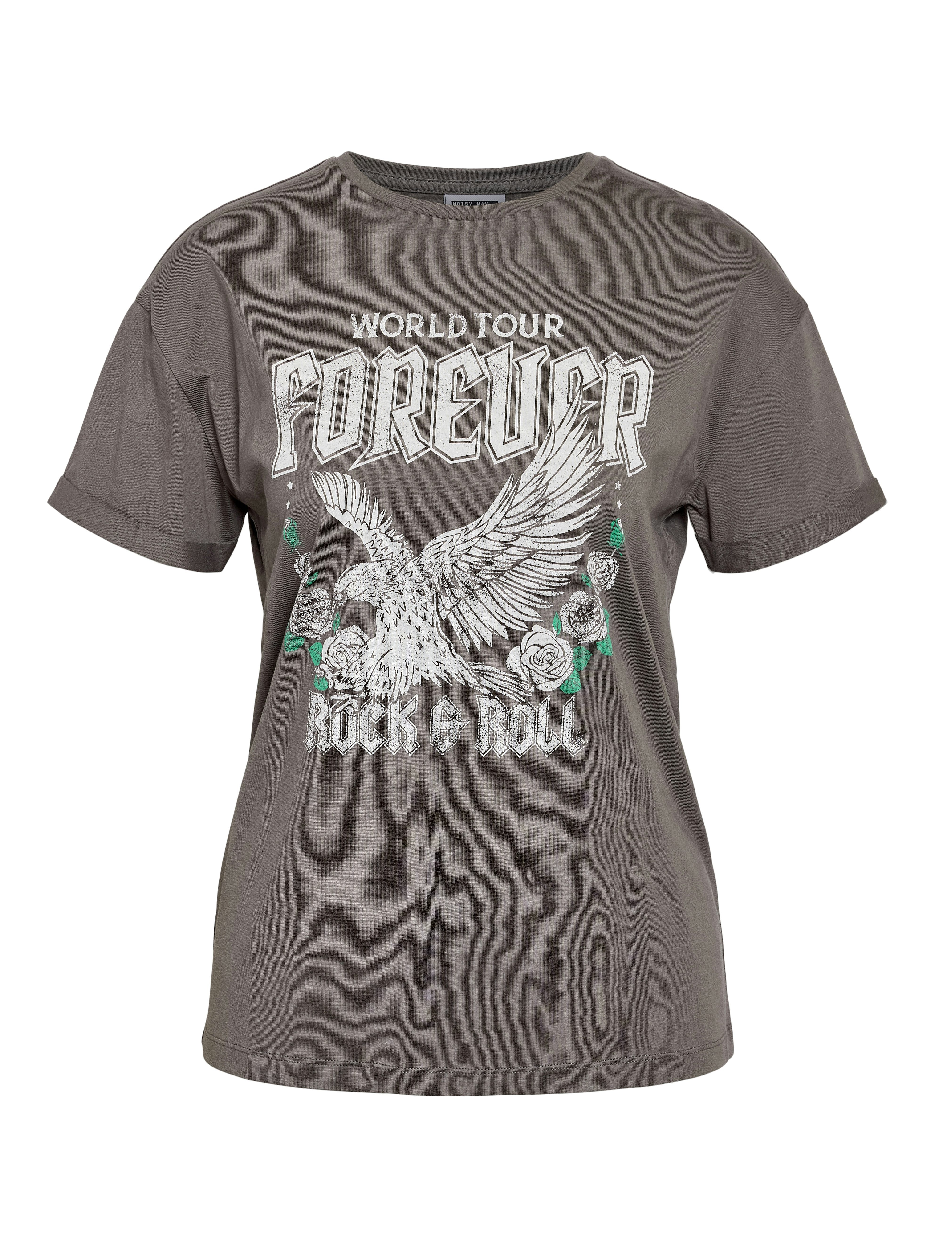 Noisy may Kurzarmshirt NMBRANDY FRONTPRINT S/S günstig online kaufen