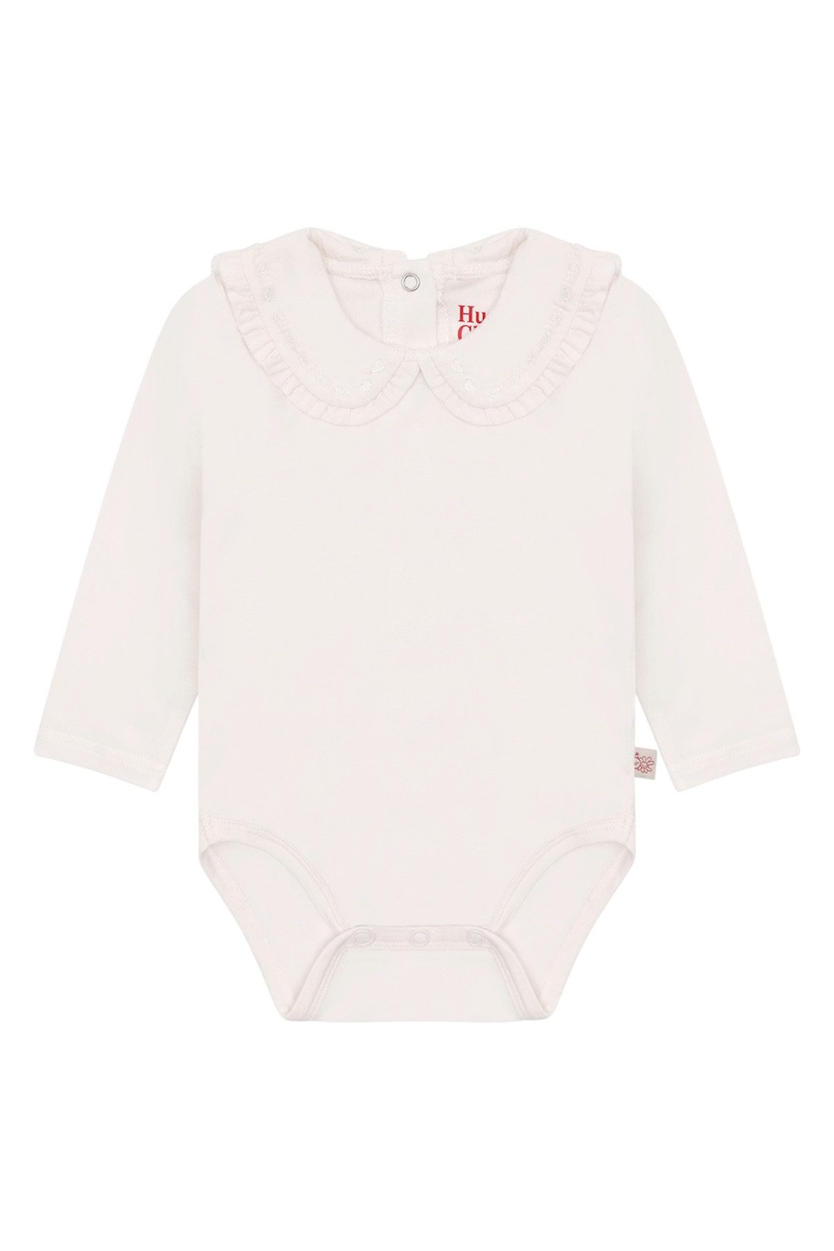 Hust & Claire Langarmbody HCBritt Collar (1-tlg) HCBritt Collar – eleganter Babybody für Mädchen
