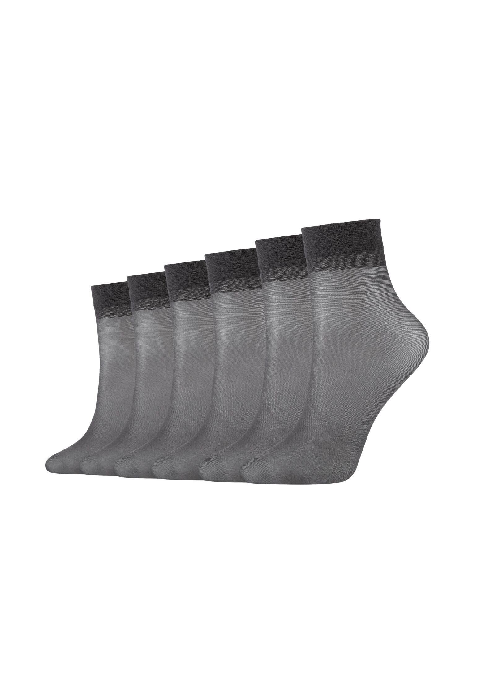 Camano Socken Socken anthracite 6er Pack