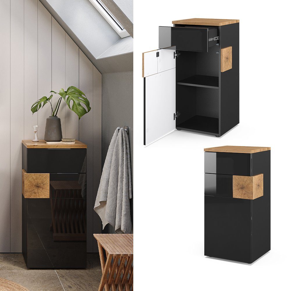 Vicco Midischrank Eden, Anthrazit/Artisan-Eiche, 40 x günstig online kaufen