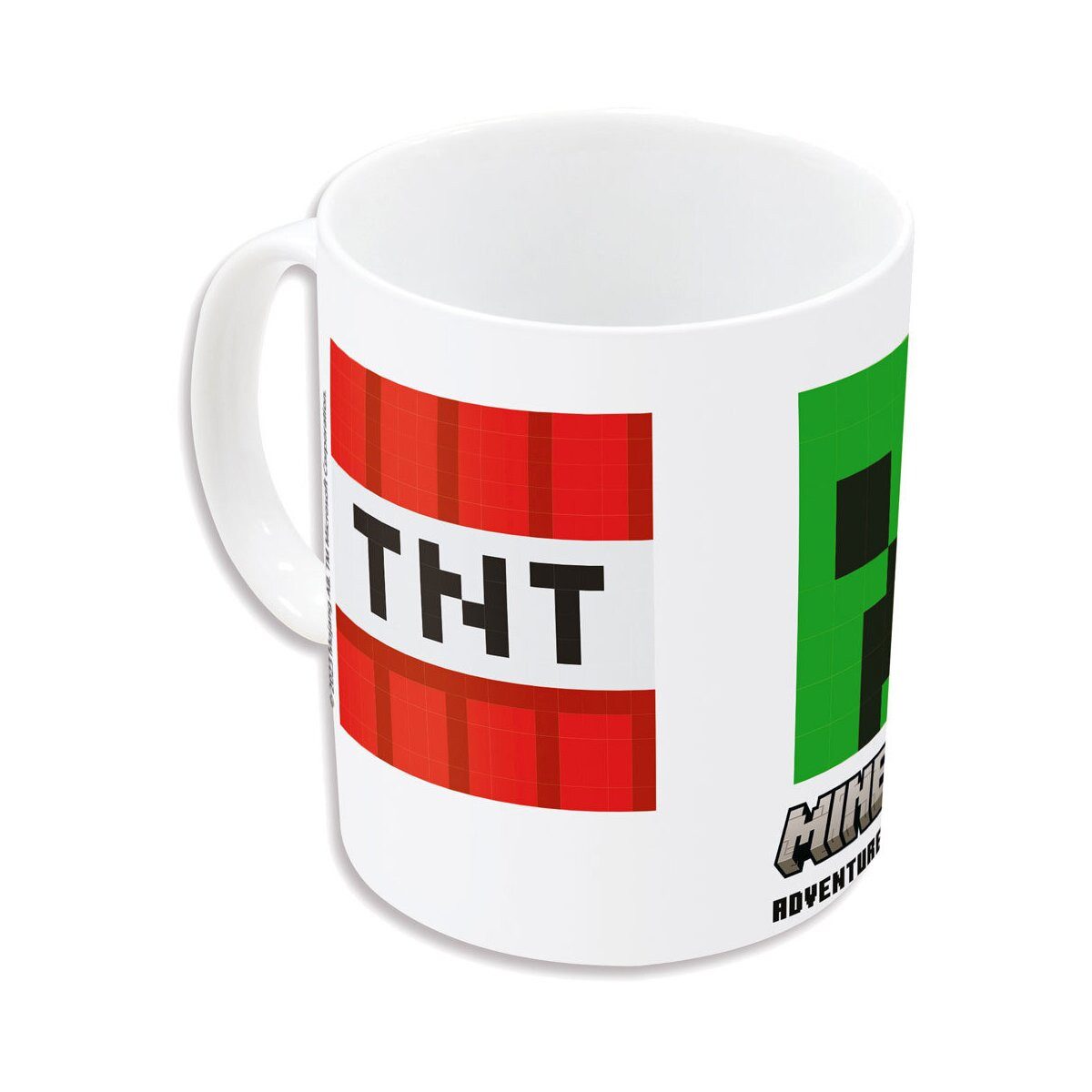 Minecraft Tasse Minecraft Adaptation Porzellantasse 325 ml, 1-tlg.