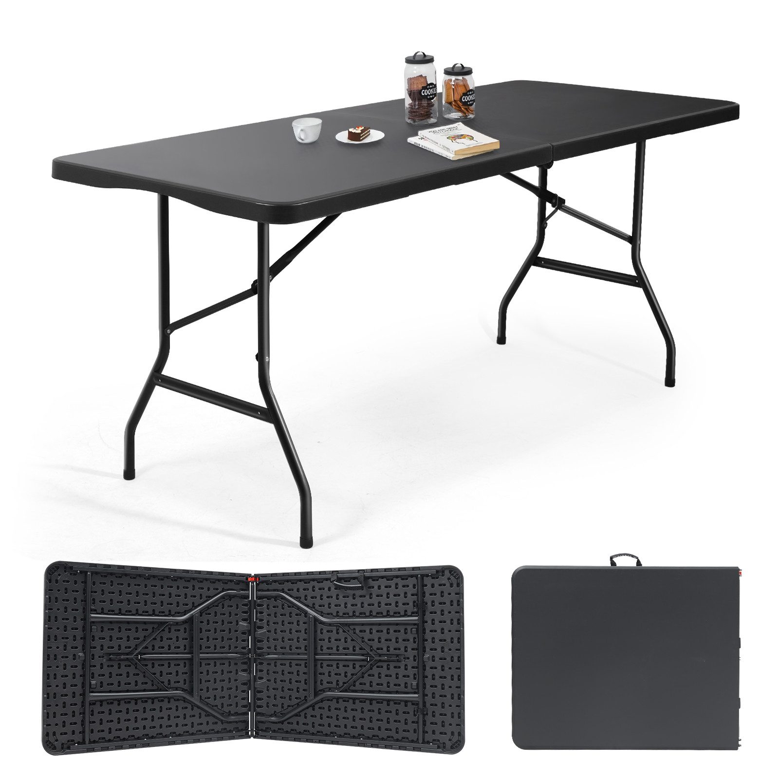 Sekey Klapptisch Campingtisch Partytisch Faltbar Buffettisch günstig online kaufen