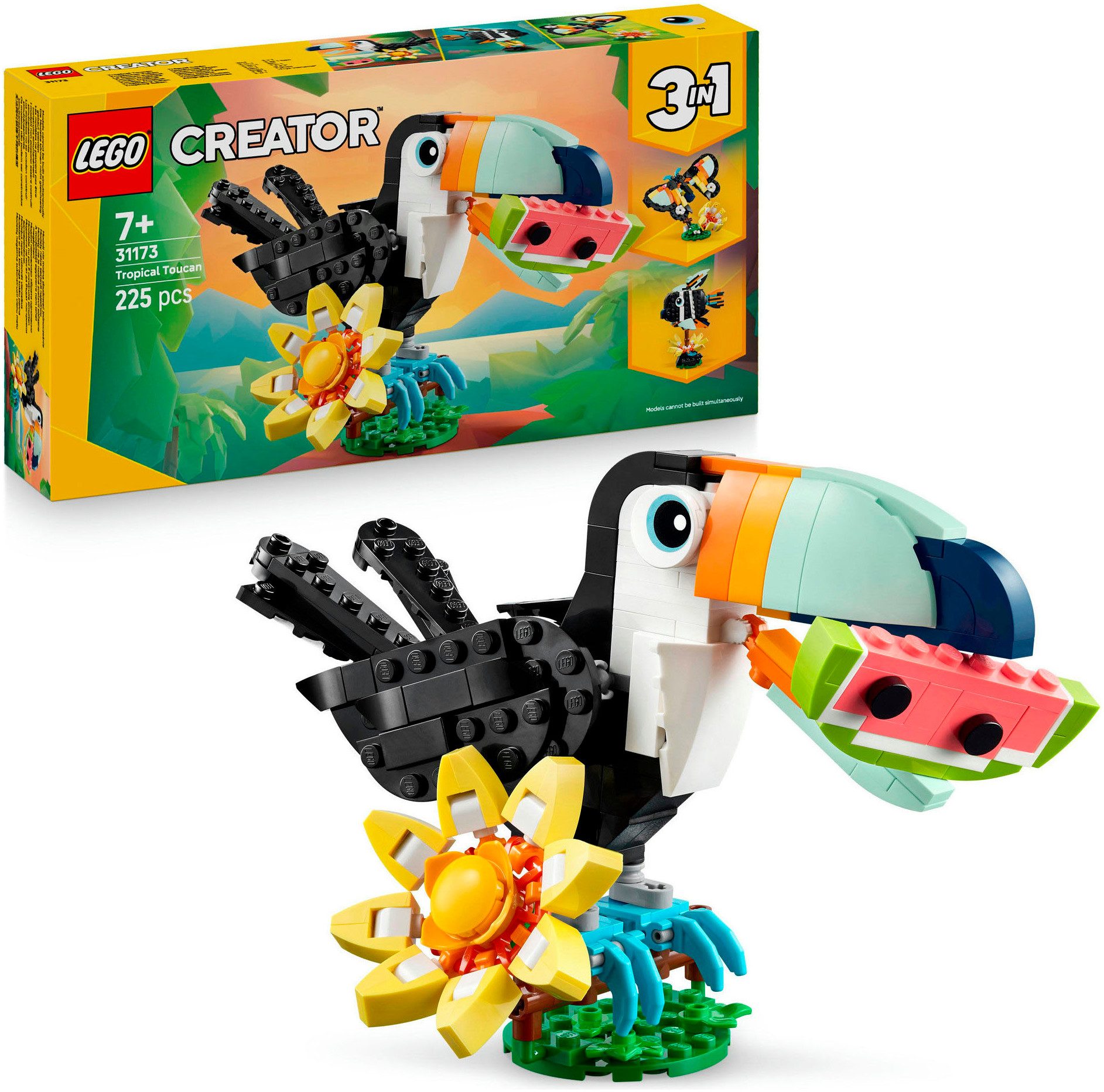 LEGO® Wilde Tiere: Tropischer Tukan (31173), günstig online kaufen