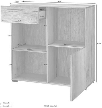 Helvetia Aktenschrank Agapi Breite 90 cm.