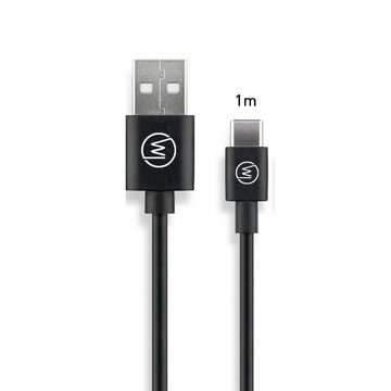 Wicked Chili USB-C Kabel für Logitech MX Master 3 und MX Keys Gaming-Controllerkabel, USB-C, USB-A (100 cm), 3A / 5V / 15 W Fast Charge, Universal kompatibel mit Handy, Smartphone