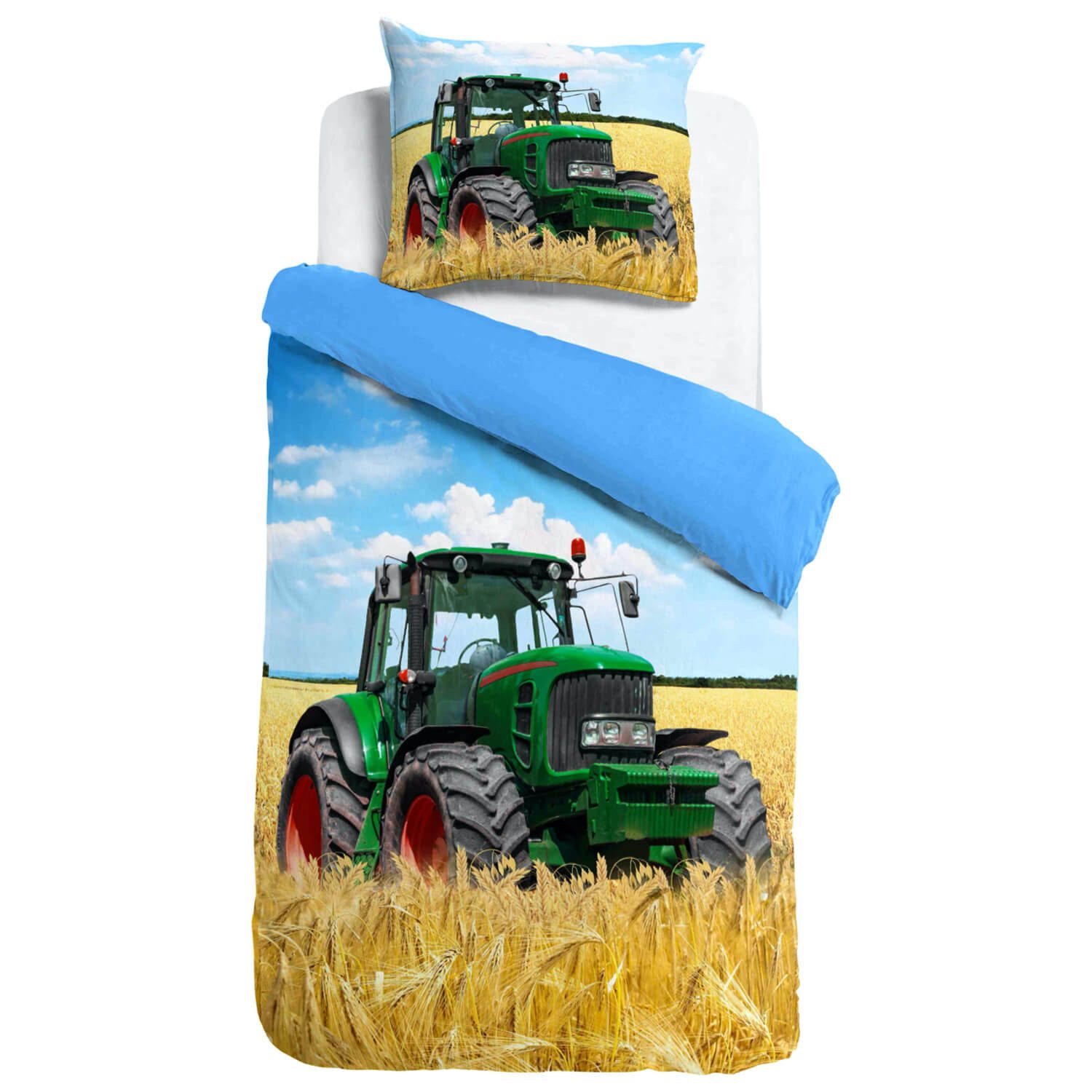 Kinderbettwäsche Traktor