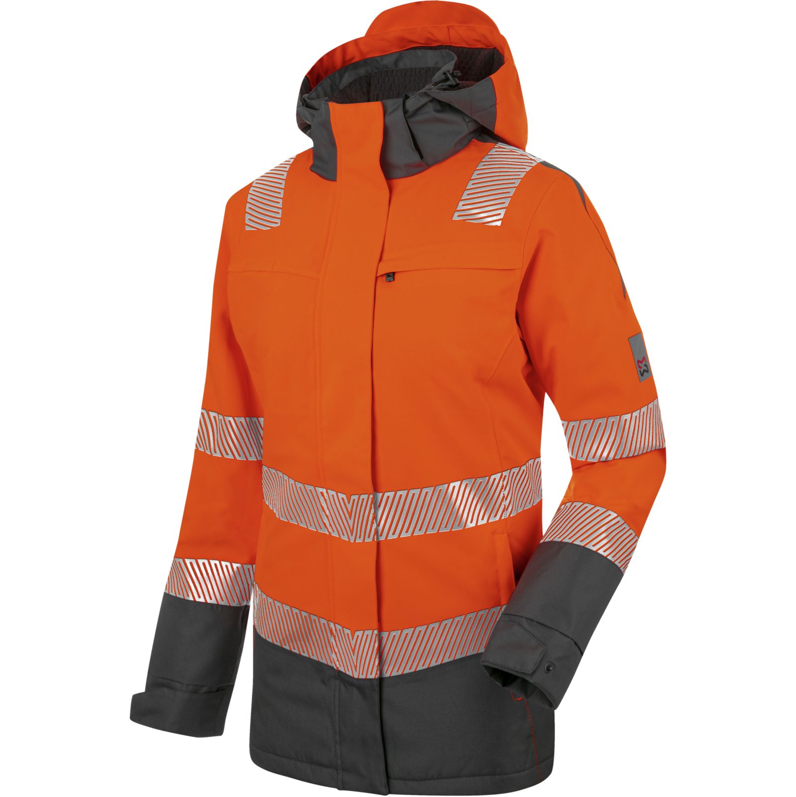 Würth MODYF Arbeitsjacke Warnschutz Parka Damen Neon EN 20471 3 Moderner Arbeits-Parka für Frauen