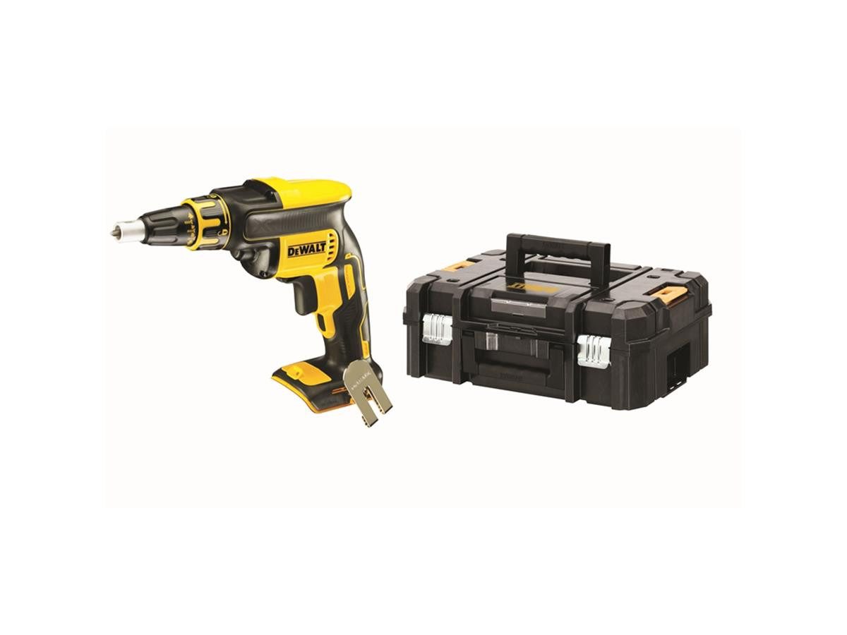 DeWalt Akku-Schnellbauschrauber 18V (Basisv), 4400 U/min, 30 Nm, ohne Akku & Ladegerät, max. Drehzahl 4.400 U/min, inkl. T-STAK Box II