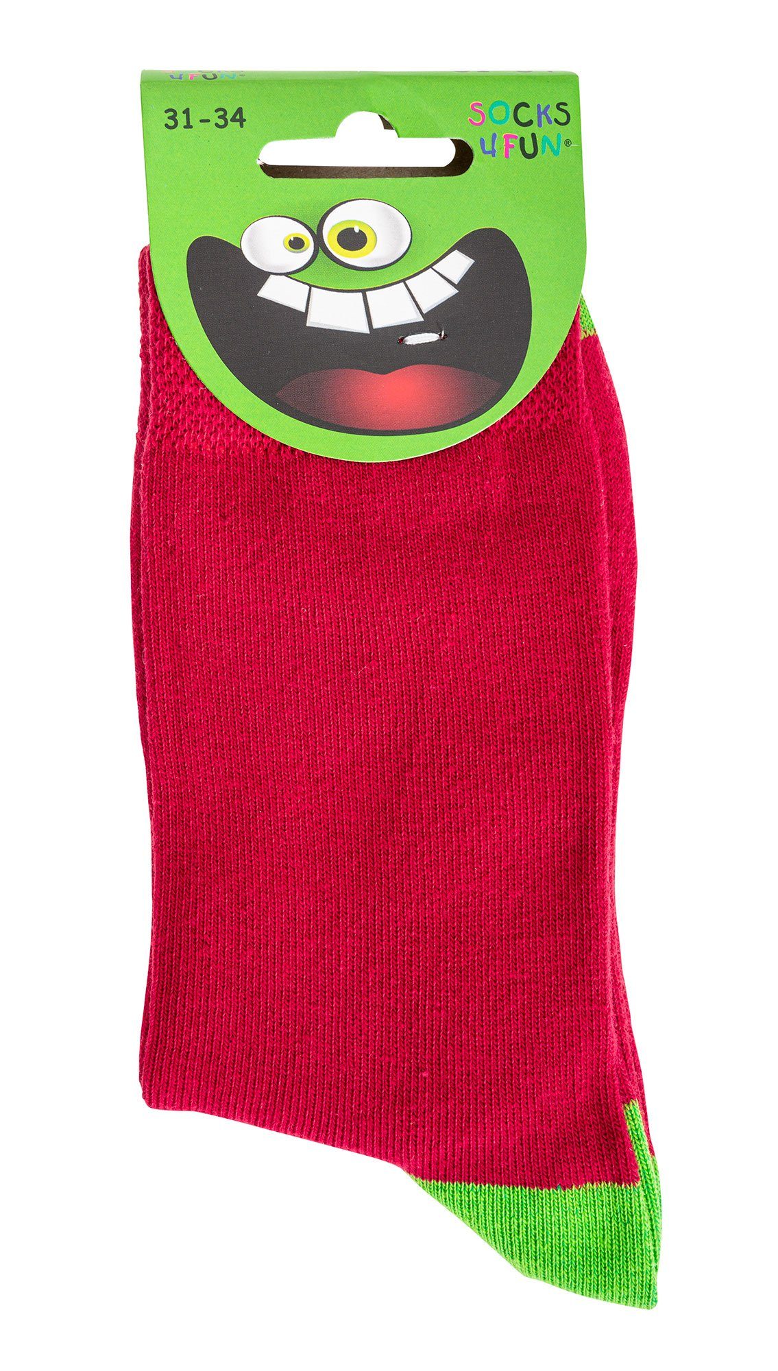 Socken & LAUNE FussFreunde Jungen, Rot FARBEN Socken Mädchen GUTE für 6 Kinder Paar