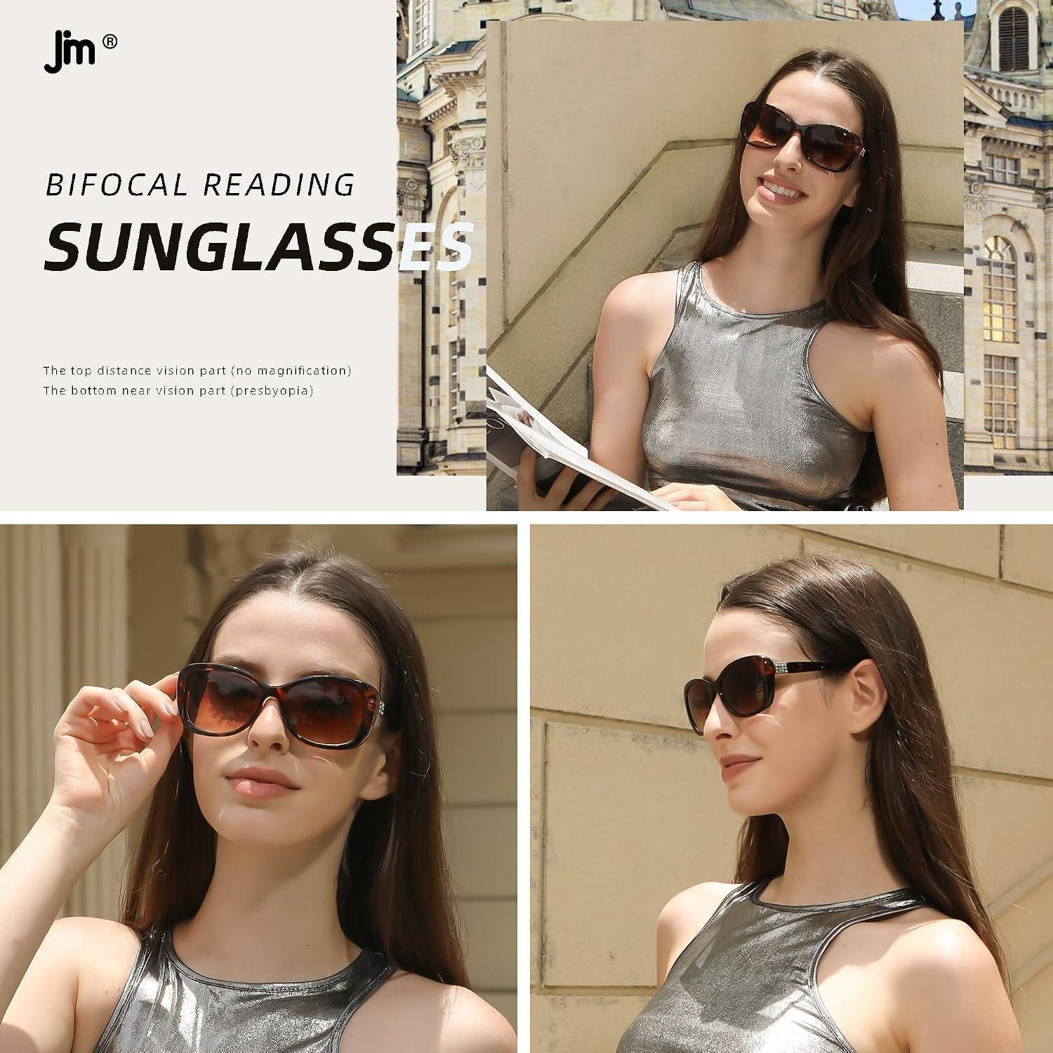 LuxusKollektion Sonnenbrille Damen Bifokal Sonnenbrille Schildpatt 3.5