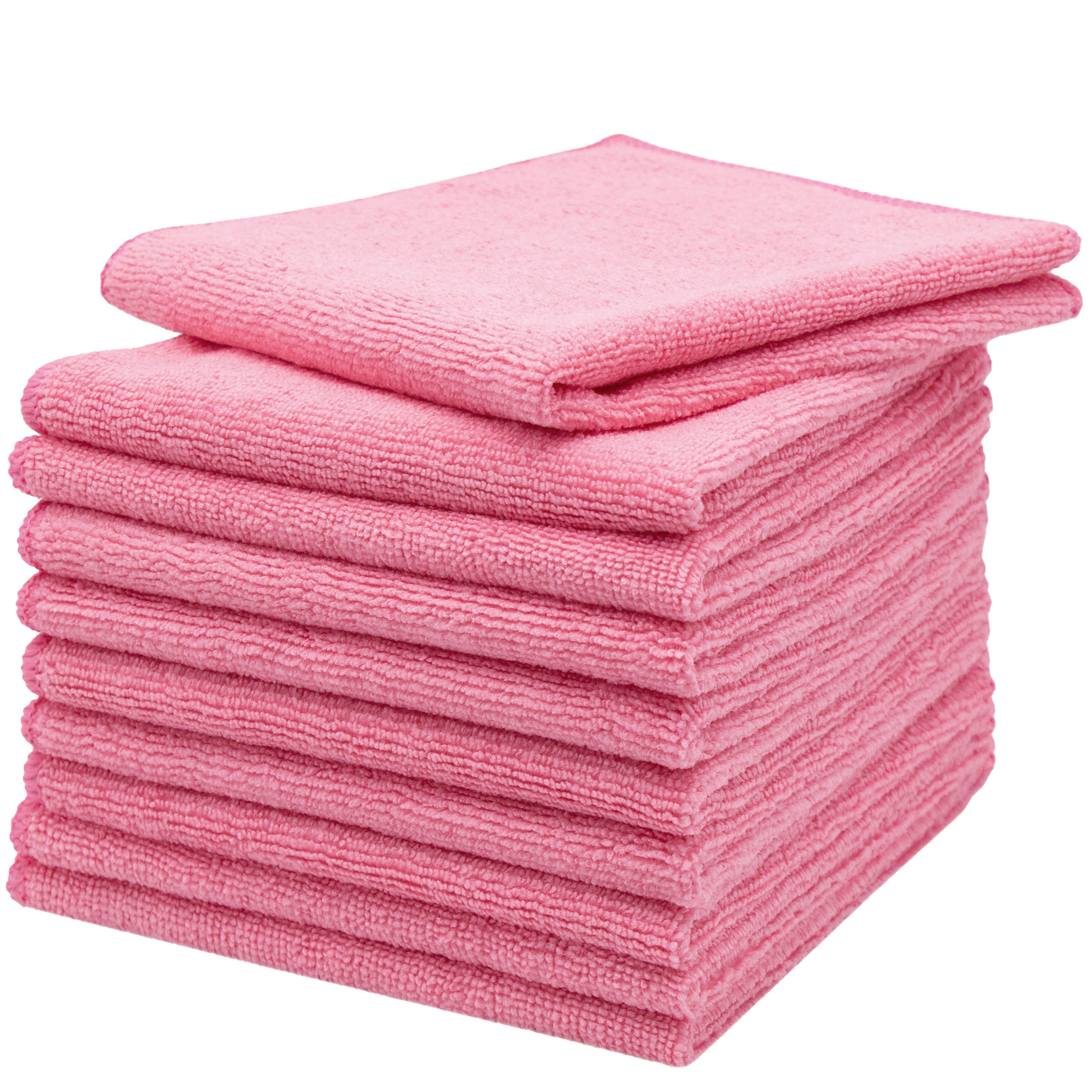 ZOLLNER Geschirrtuch, (Spar-Set, 10-tlg), 40 x 40 cm, 80% Polyester, 20% Polyamid, vom Hotelwäschespezialisten