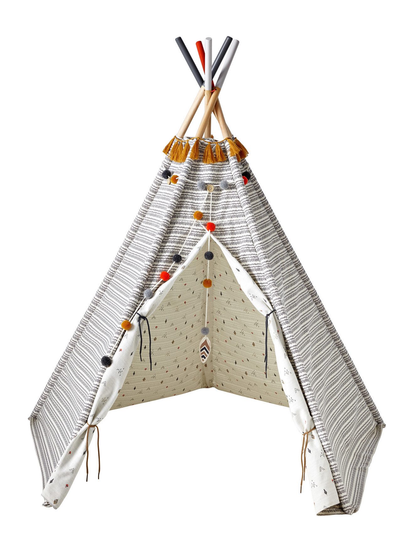 Spielzelt Kinder Spielzelt GERONIMO, wendbares Tipi