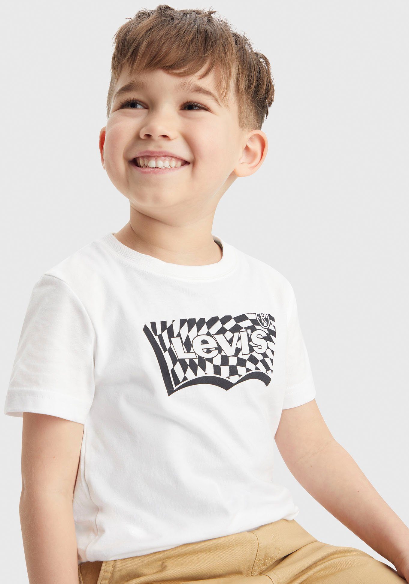 LVB BOYS BATWING T-Shirt TEE CHECKERED Levi's® Kids for