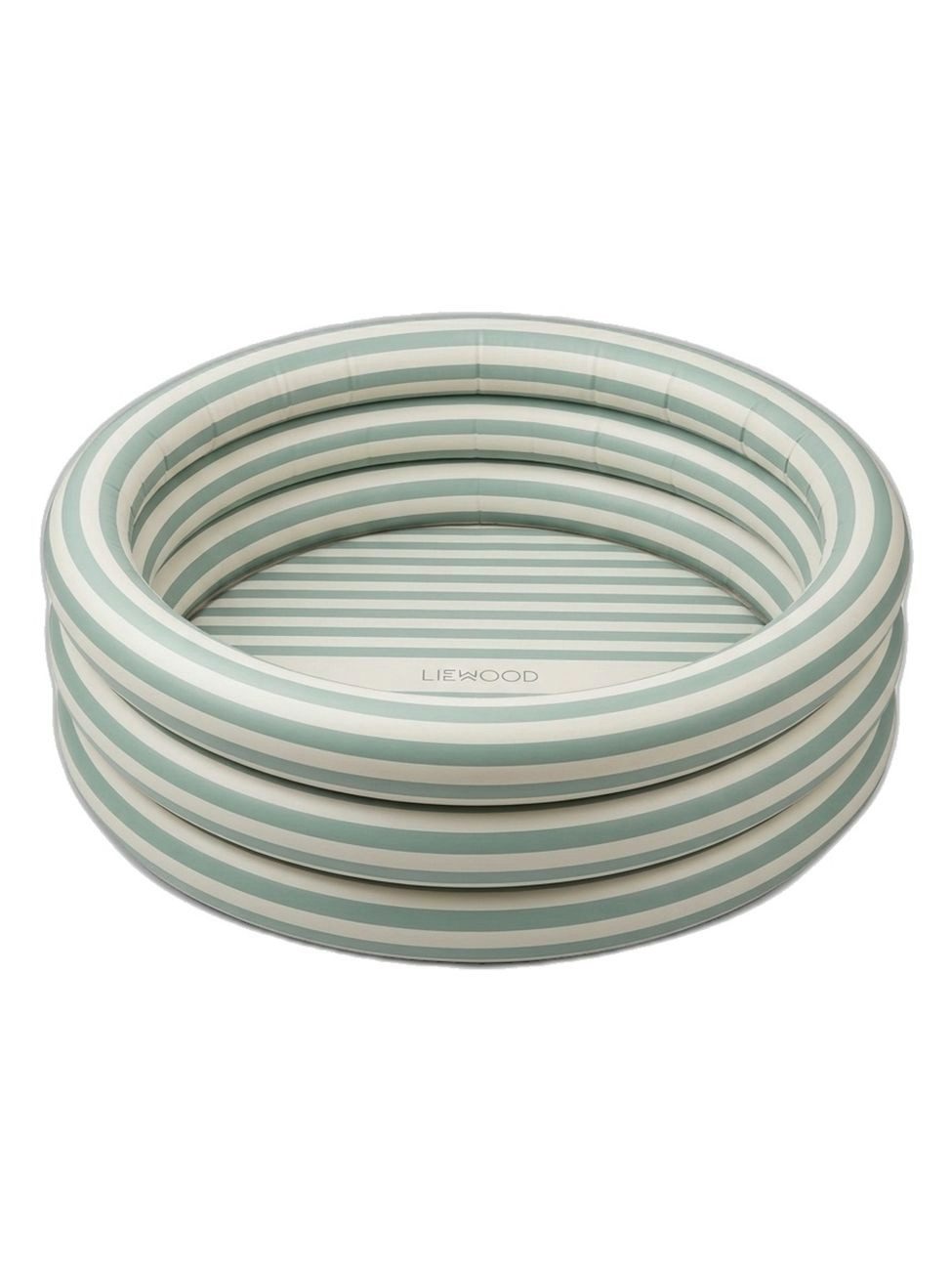 Boni-Shop Planschbecken Liewood Aufblasbarer Kinderpool 'Leonore' - Dusty Mint/Creme de la Cre, (1-tlg), BPA-frei, Drei-Ring-Konstruktion