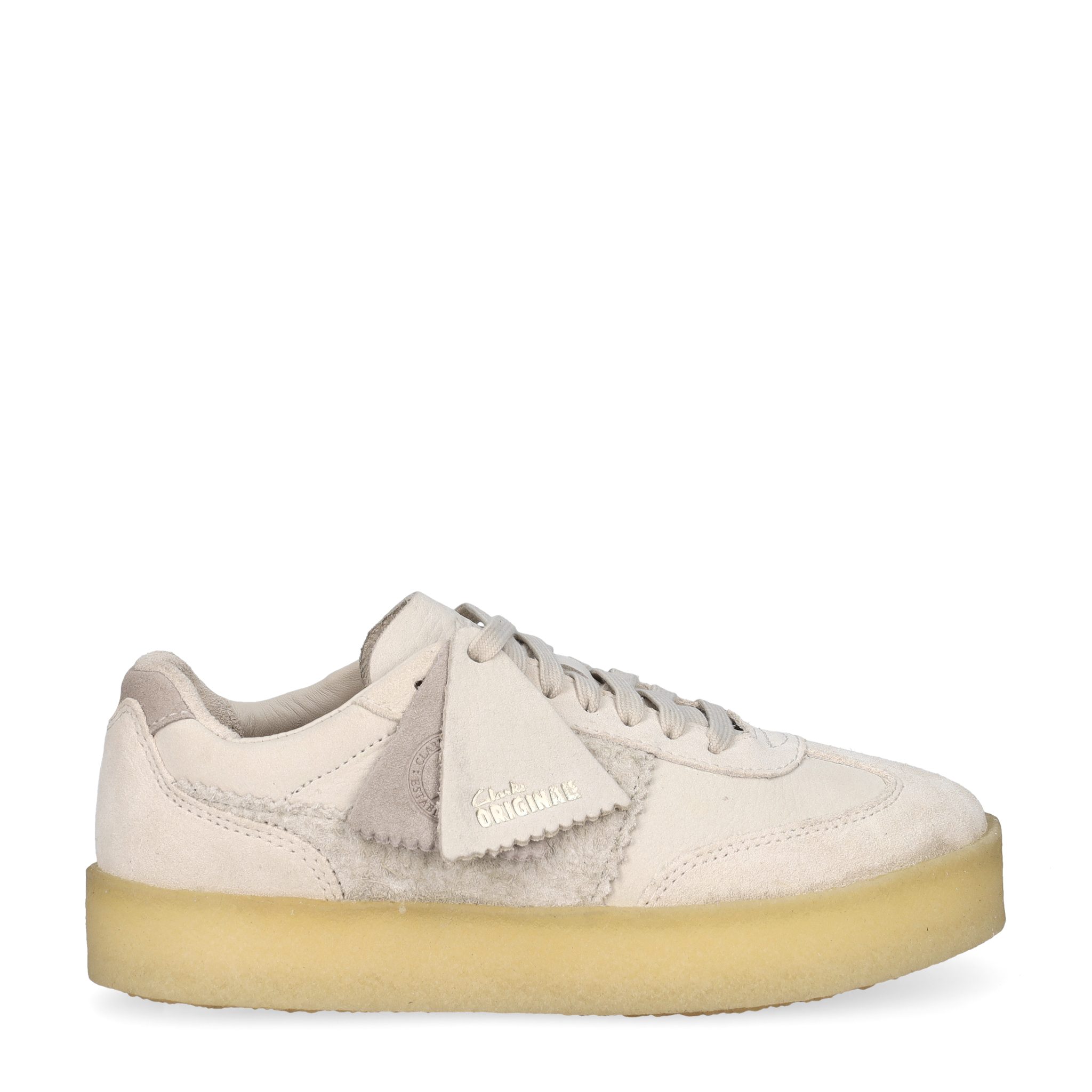Clarks Clarks Tor 80 26177948 4, Sneaker, Weiß/Creme, Damen Sneaker