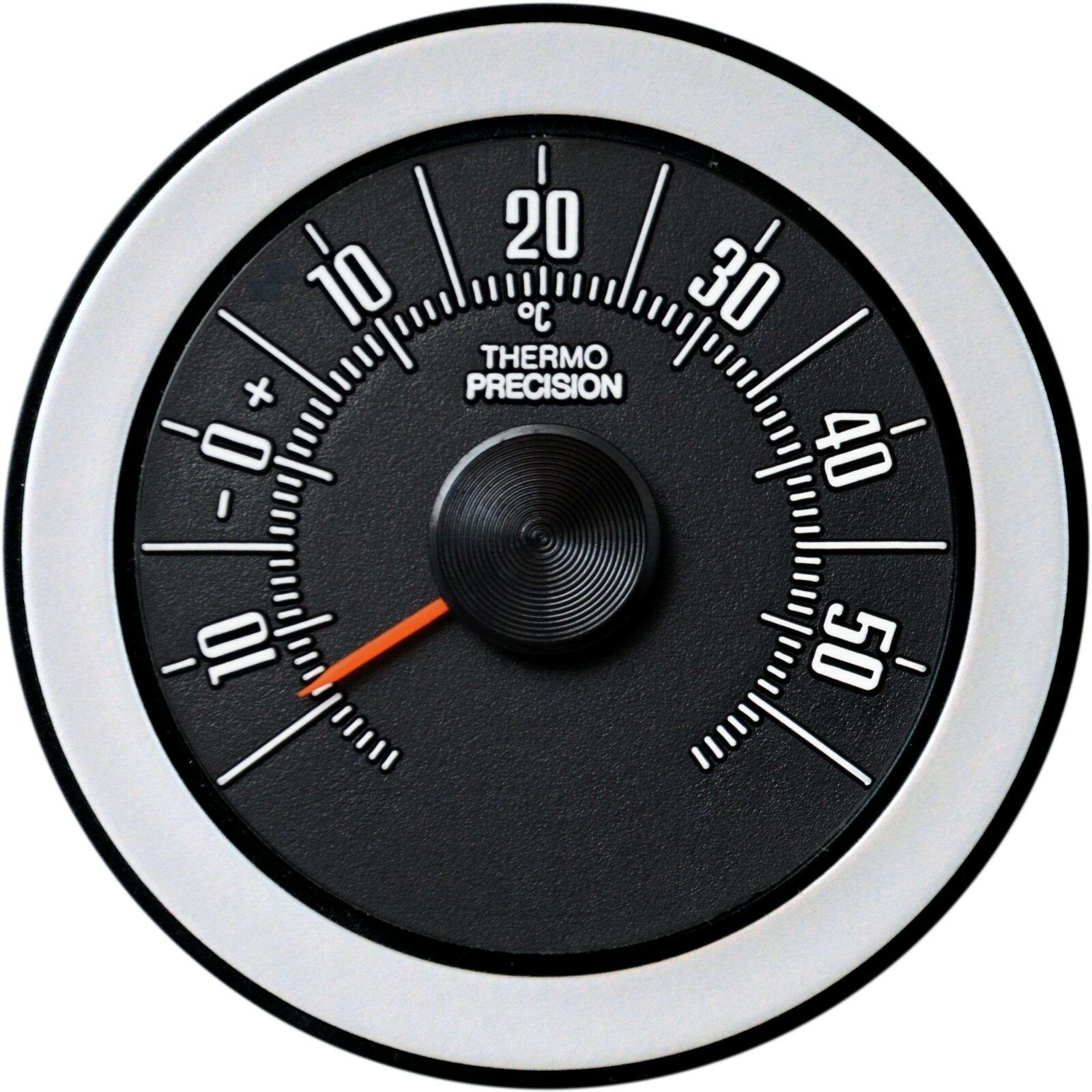 Raumthermometer Rundes Bimetall Thermometer justierbar aufhängen aufstellen