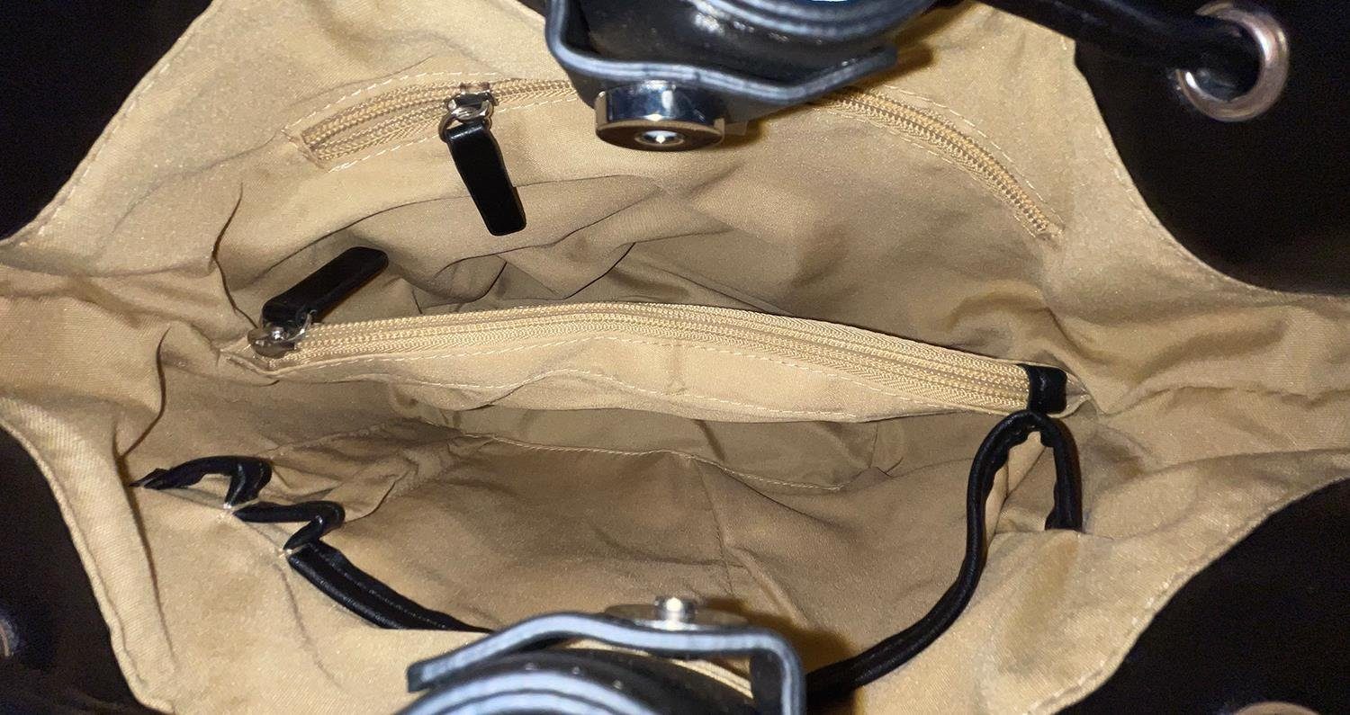 Handtasche GERRY Weber Matchsack Black Bags MVO DAY Beuteltasche Gerry vegan WEBER SUMMER 25X14X26-900