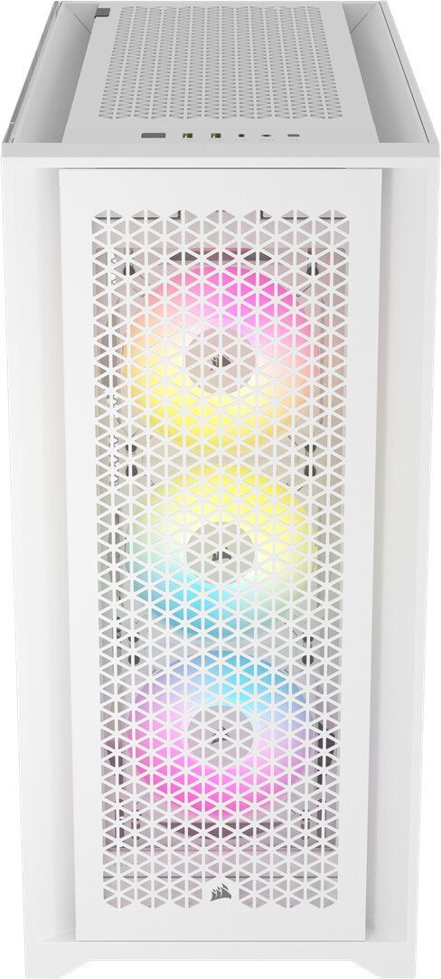 Corsair PC-Gehäuse iCUE 5000D RGB Airflow Mid-Tower, True White