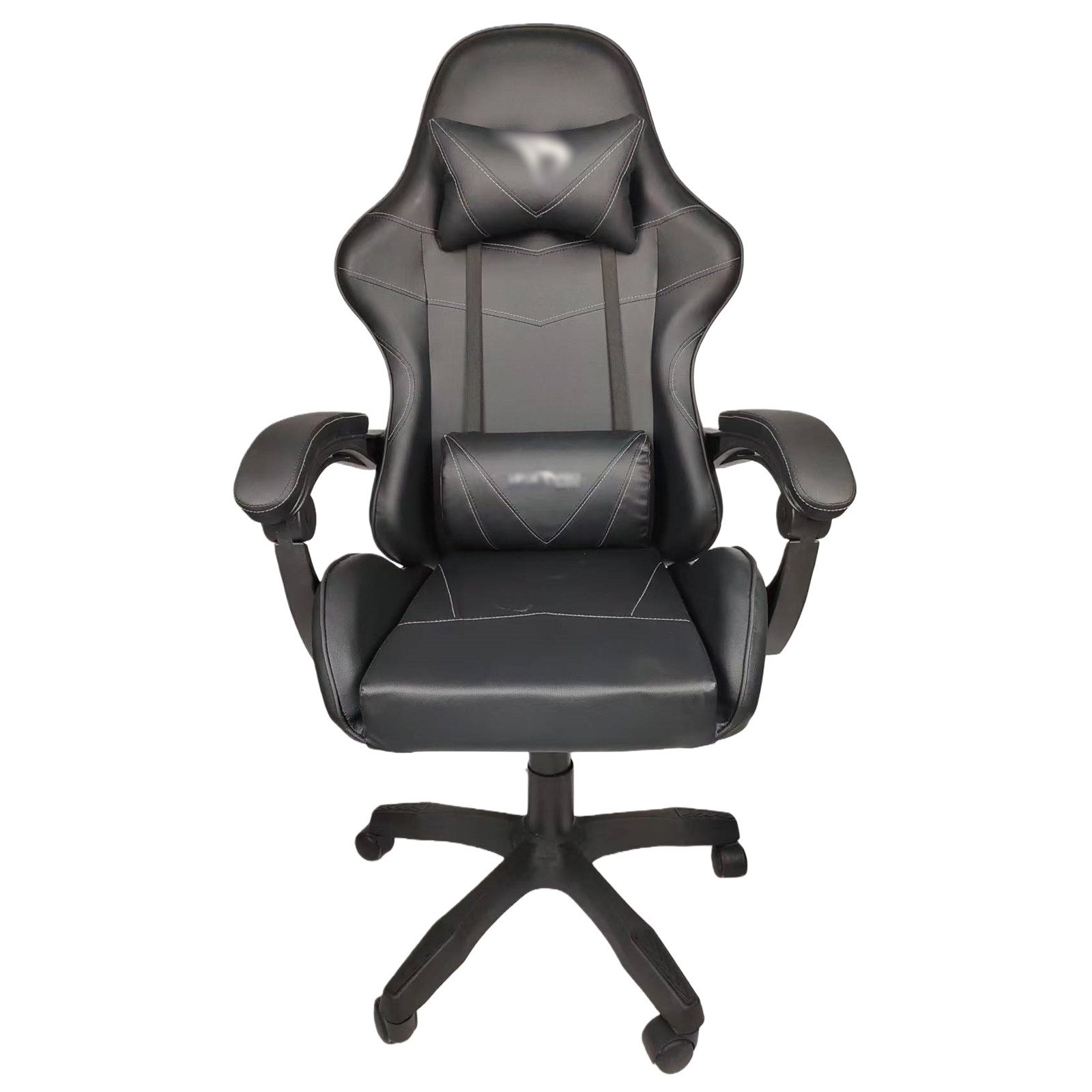 HTI-Living Gaming-Stuhl Drehstuhl Kunstleder Schwarz (Stück, 1 St), mit Nacken- und Lendenkissen