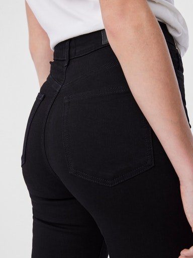 Vero Moda Skinny-fit-Jeans VMSANDRA SHR SKINNY JEANS BLACK NOOS