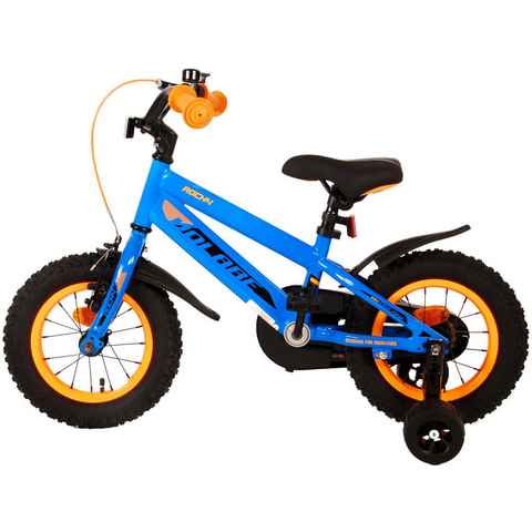 LeNoSa Kinderfahrrad 12 Zoll Fahrrad für Kinder ab 3 Jahren / Hand & Rücktrittbremse