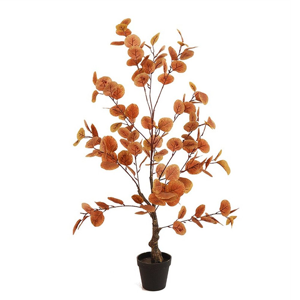 Künstliche Zimmerpflanze 90/120CM Künstlicher Herbst Eukalyptusbaum günstig online kaufen
