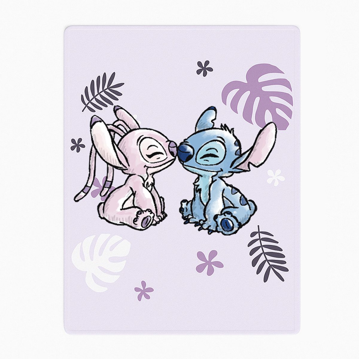 Jerry Fabrics Tagesdecke Lilo & Stitch Weiche Fleecedecke 100x150 cm für Ki günstig online kaufen