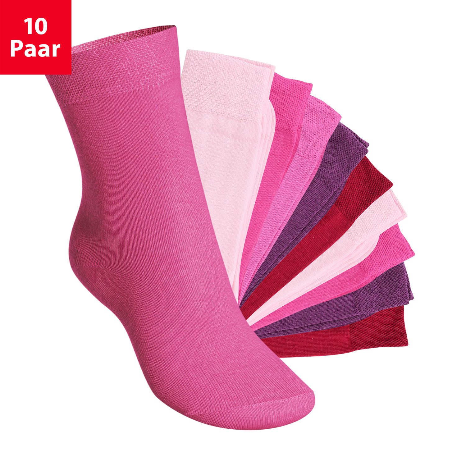 Footstar Basicsocken EVERYDAY! 10 Paar Kinder Шкарпетки für Jungen & Mädchen