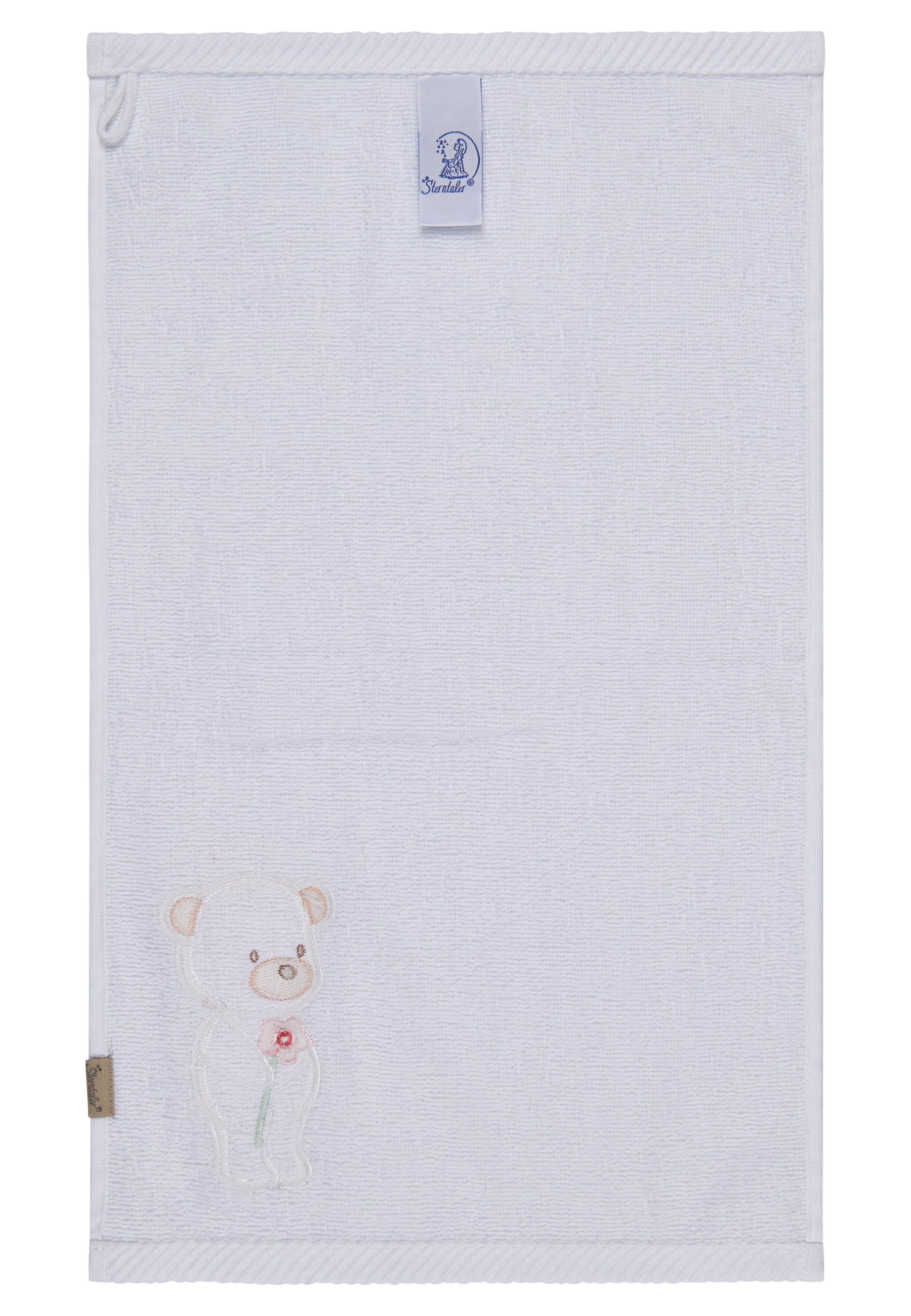 Sterntaler® Handtücher Kinderhandtuch 2er-Pack BÄR Betty, Frottee (1-St), Kinderhandtuch DP, aus Frottee, schöne Webkanten, süßer Applikationen – Bild 3 von 5